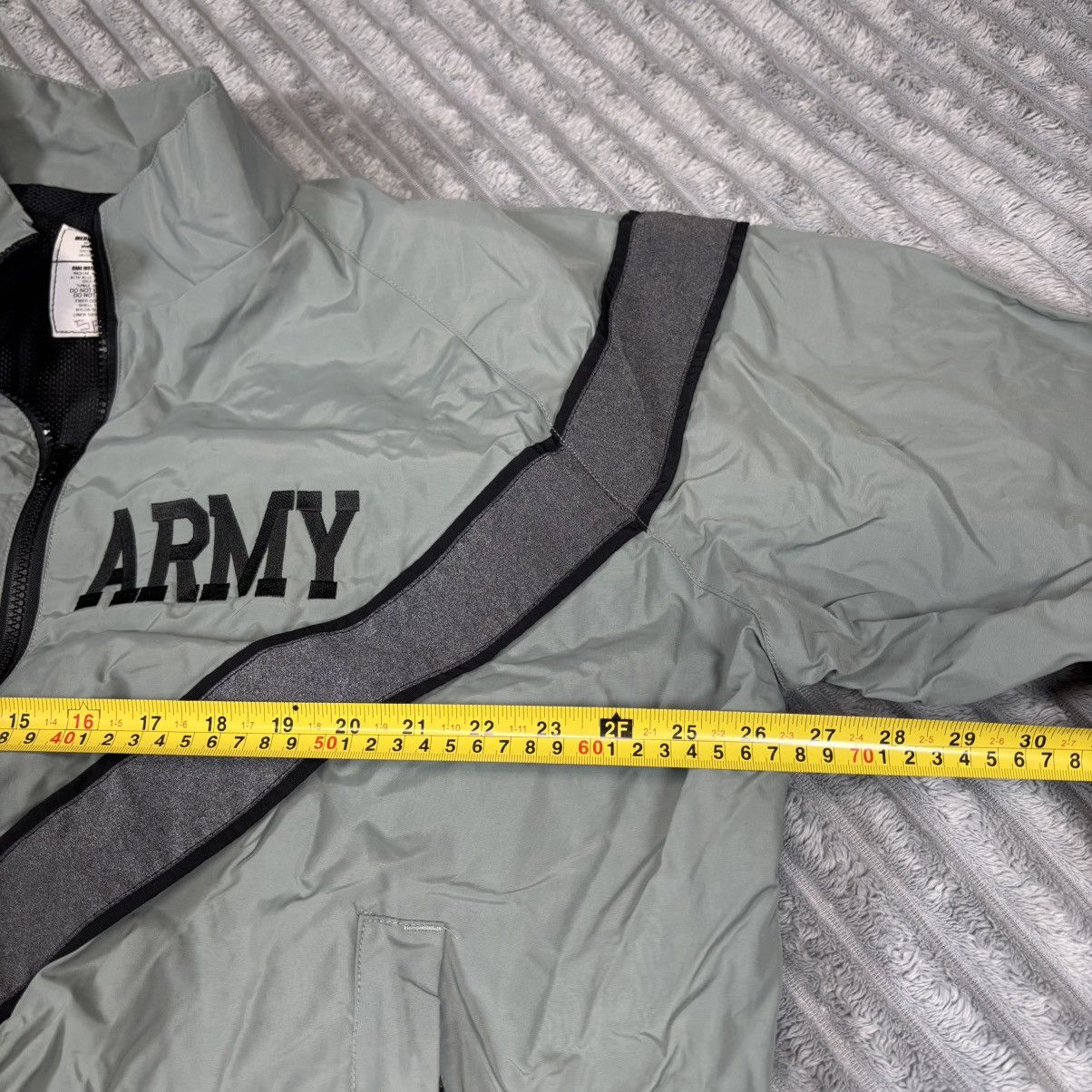 Other US Army Ipfu Men Jacket M Green Nylon Windbreaker Full Zip Size US M / EU 48-50 / 2 - 5 Thumbnail