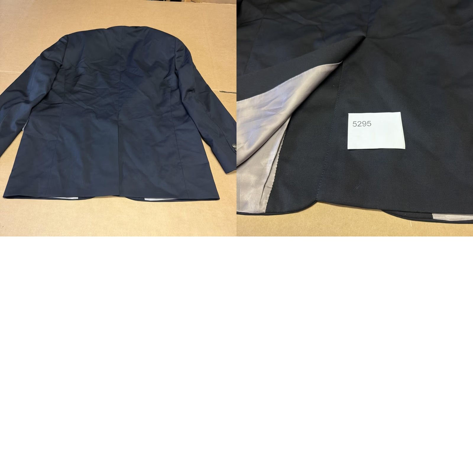 Hart Schaffner Marx Hart Schaffner Marx Blazer Mens 44R Blue 2 Button Sport Coat Made USA Dillard's Size 44R - 10 Thumbnail