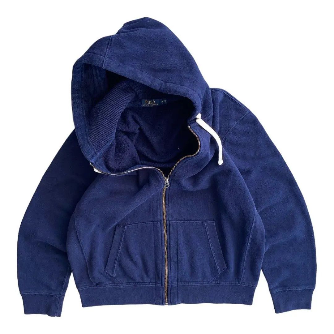 Polo Ralph Lauren × Vintage Vintage Y2K Polo Ralph Lauren Hoodies Size US XL / EU 56 / 4 - 4 Thumbnail
