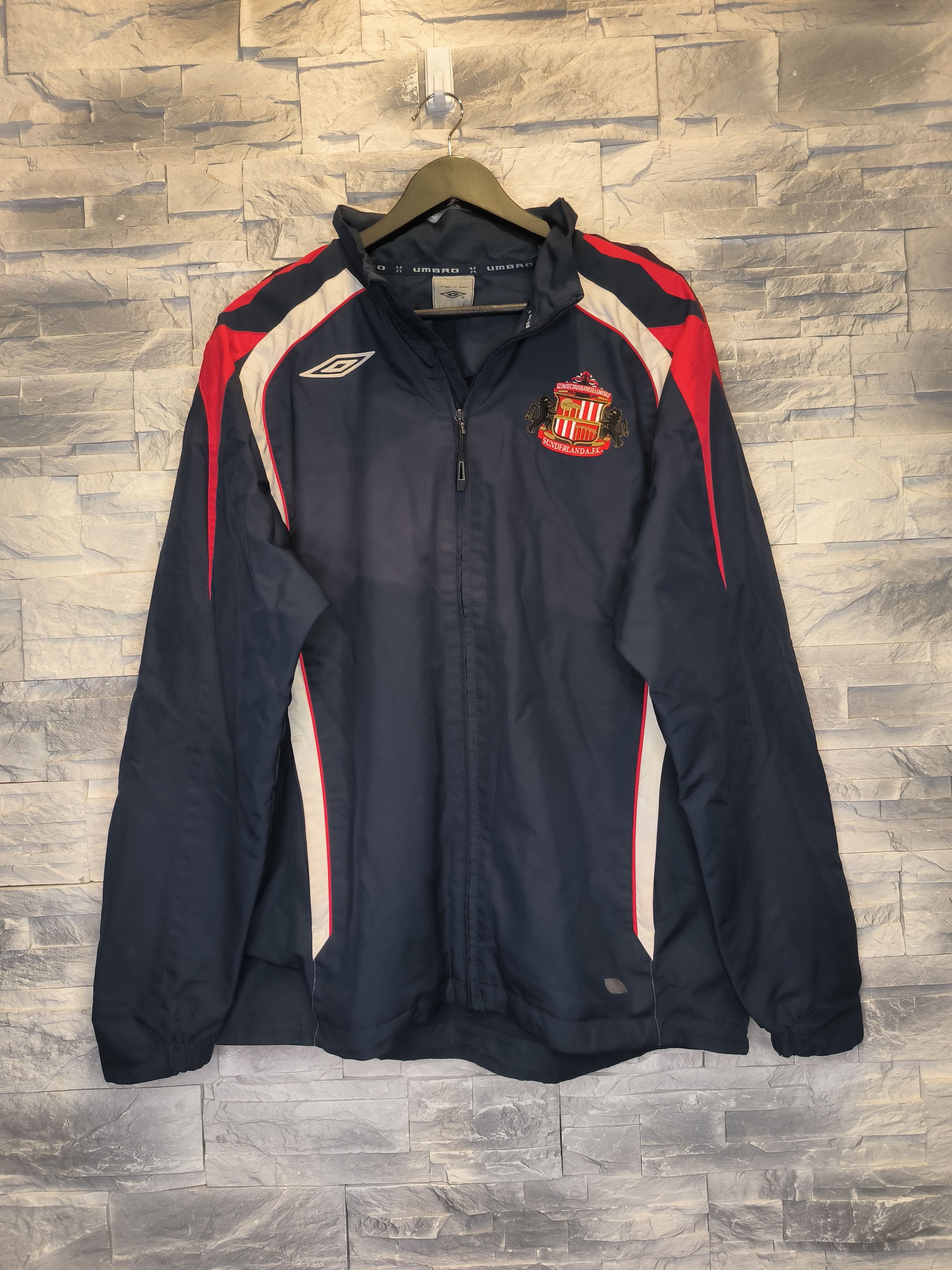 Umbro Vintage Umbro Sunderland Jacket Training Football FC Size US XL / EU 56 / 4 - 1 Thumbnail