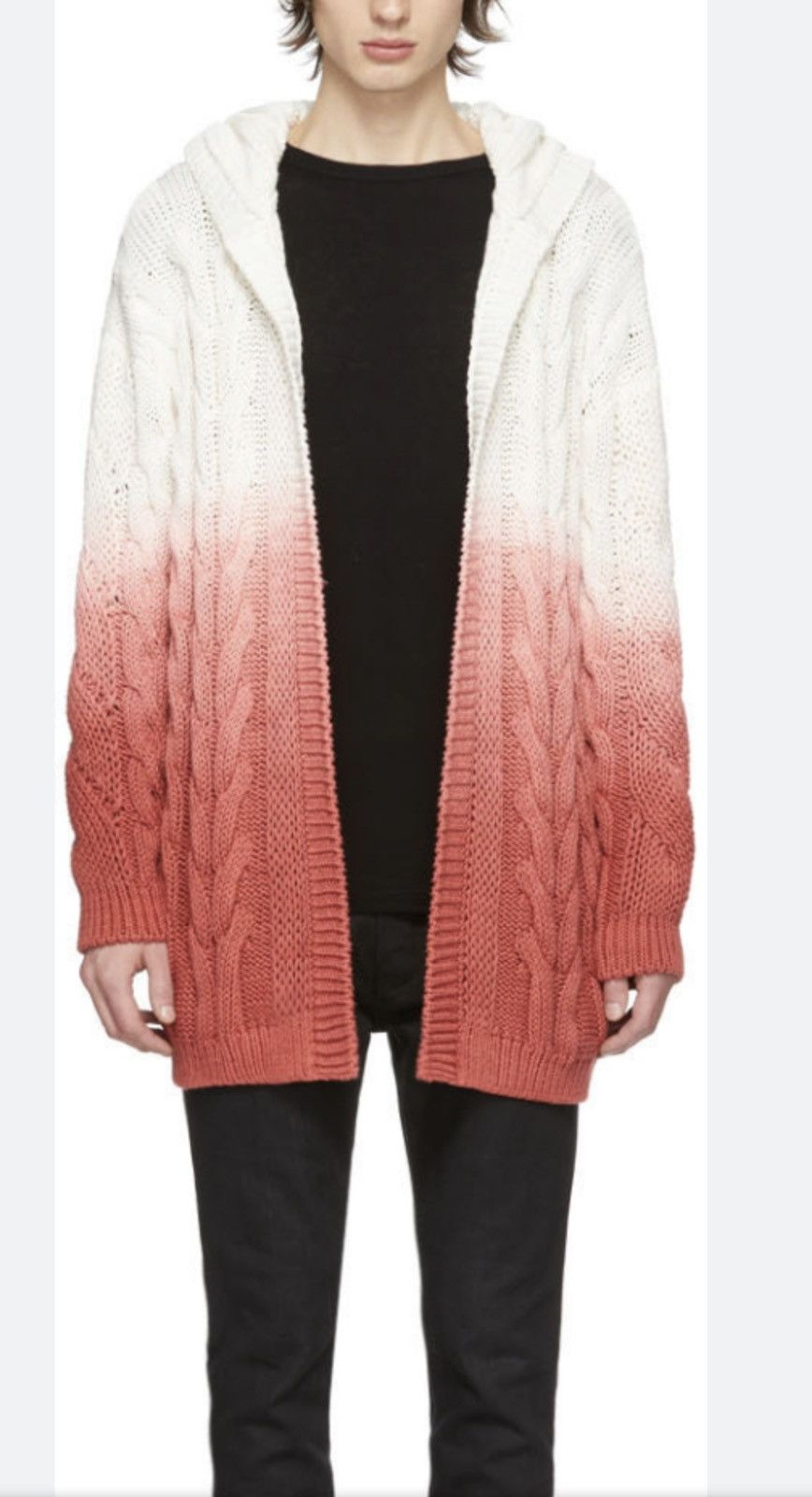 16SS Saint Laurent Baja Sunset Cardigan