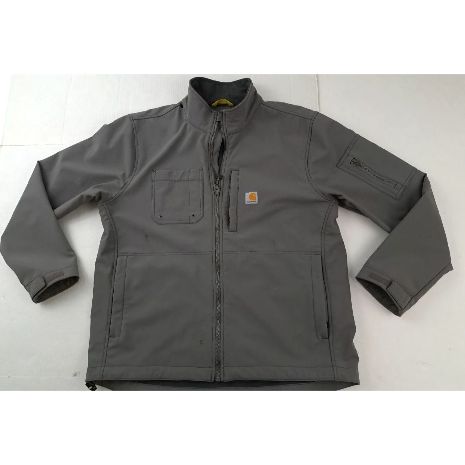 Carhartt VINTAGE Carhartt Rain Defender Soft Shell Grey Zip Jacket XL Unisex Adults Size US XL / EU 56 / 4 - 3 Thumbnail