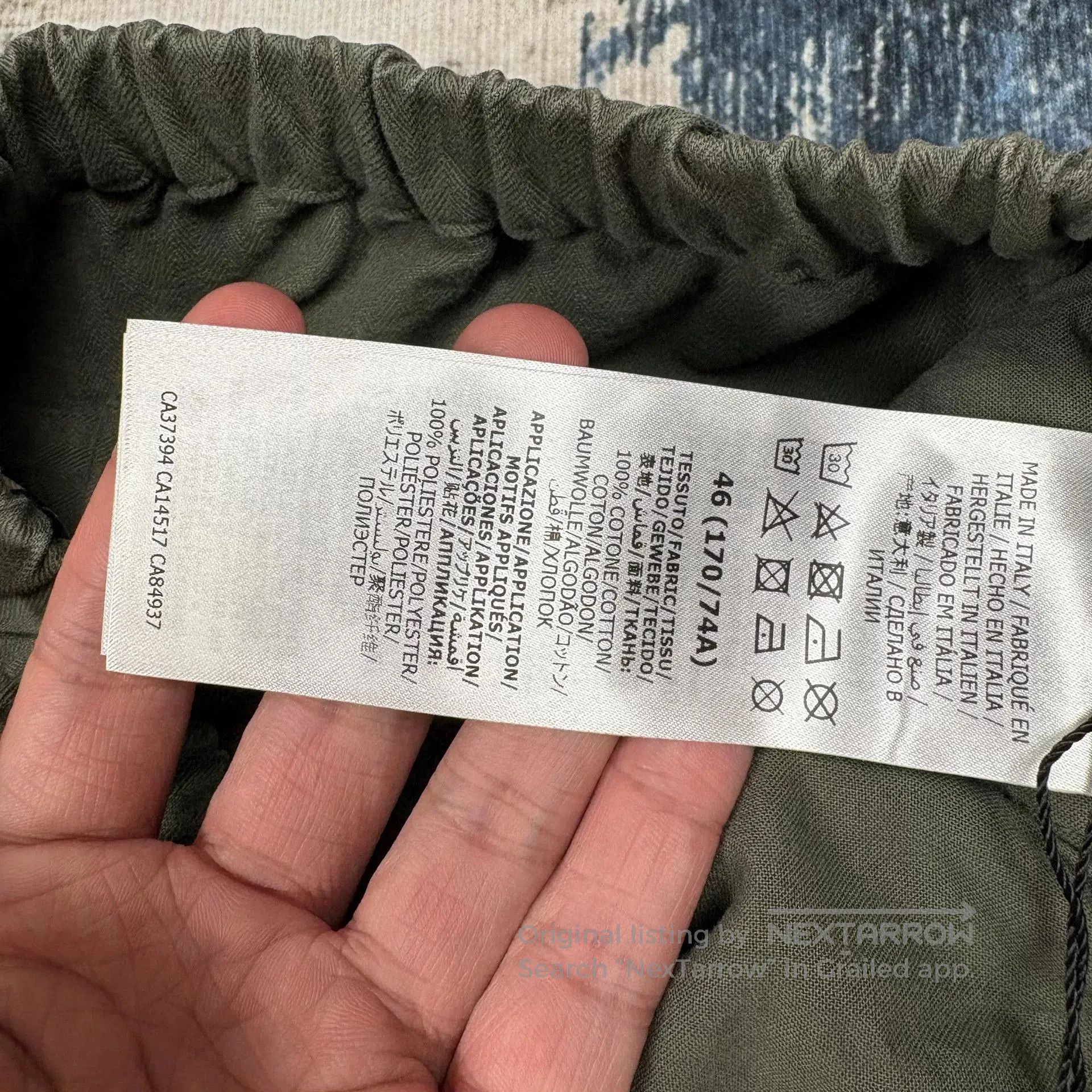 Gucci GUCCI Cargo Military Pants. Size US 30 / EU 46 - 7 Thumbnail