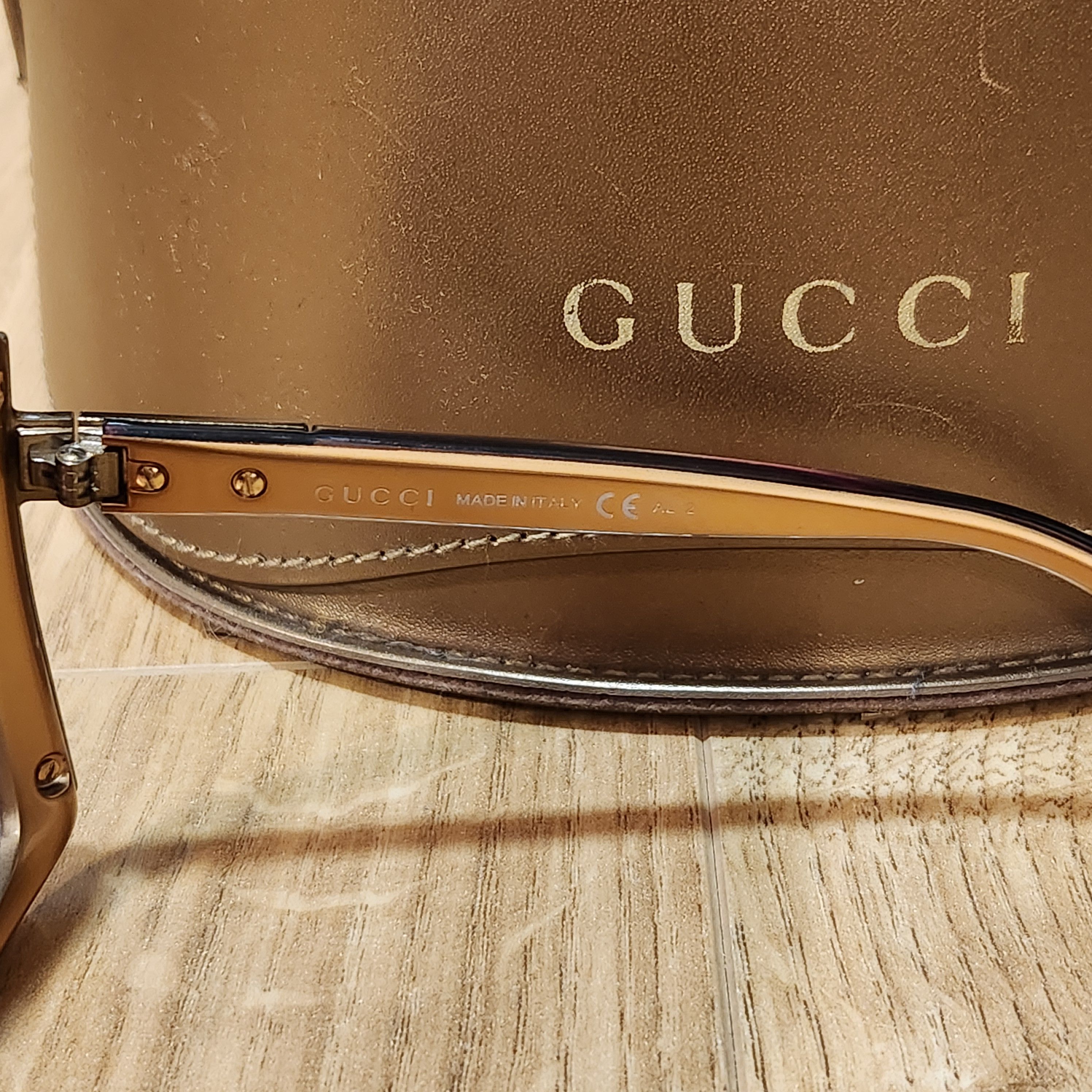 Gucci × Tom Ford × Vintage Gucci 3128/s logo sunglasses Size ONE SIZE - 3 Thumbnail