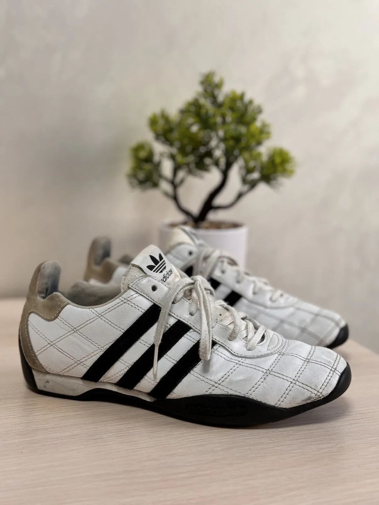 Adidas × Vintage VINTAGE TUSCANY LEATHER SHOES SNEAKERS Y2K F1 Moto Size US 6 / IT 36 - 4 Thumbnail