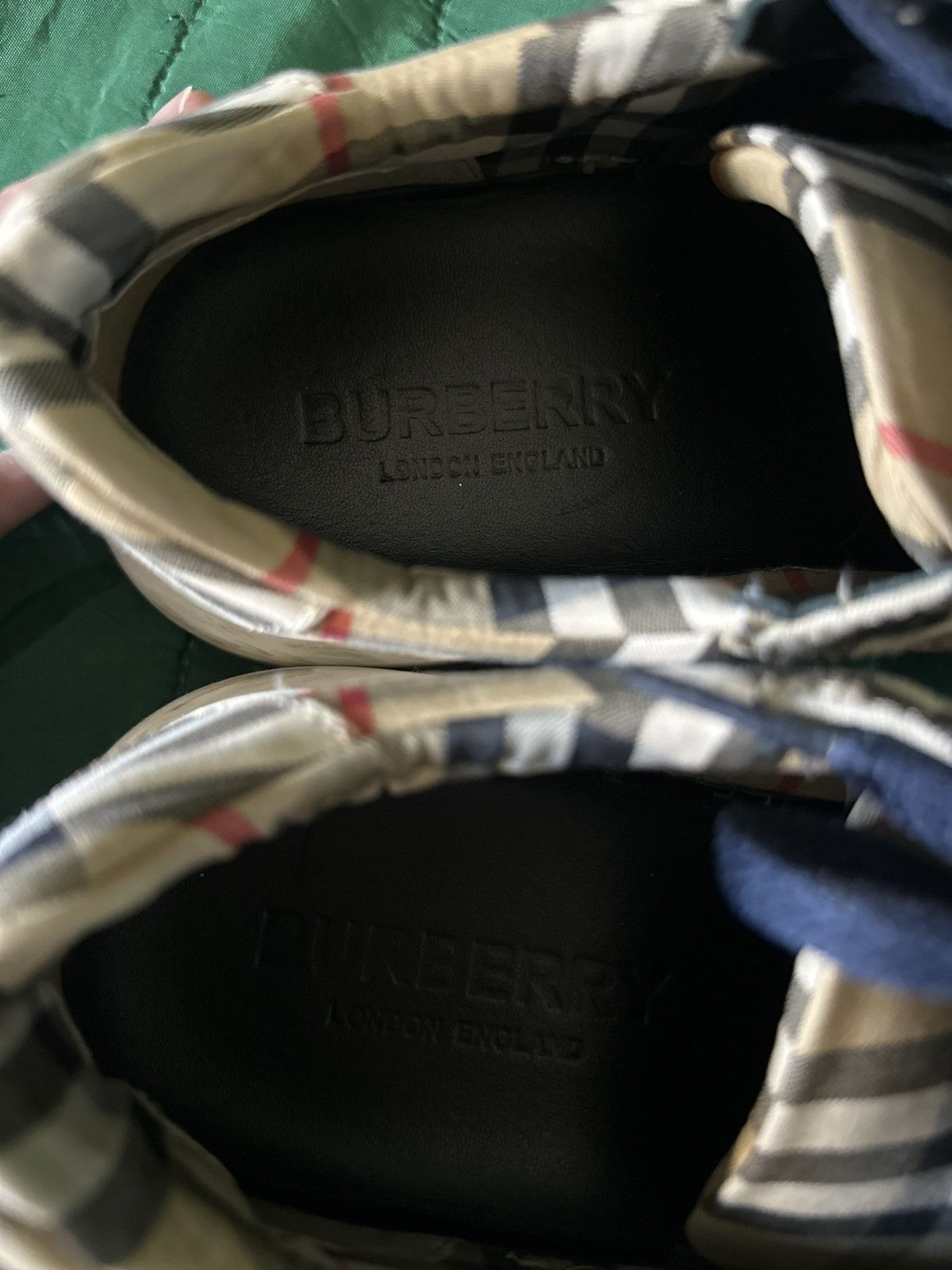 Burberry Burberry Regis Check Sneakers Size US 11 / EU 44 - 9 Thumbnail