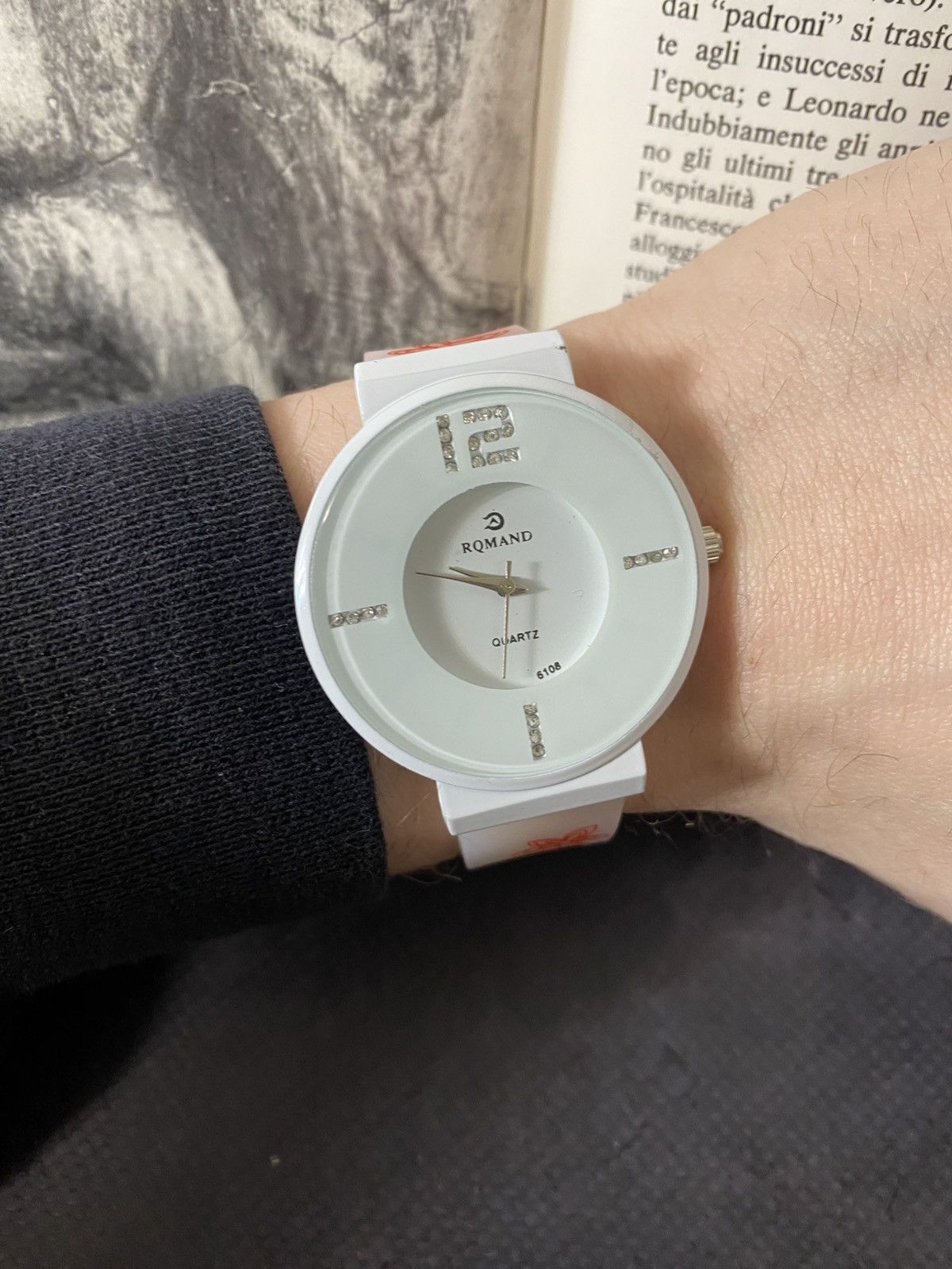 Hysteric Glamour RQMAND Futuristic Y2K Flower Watch Very Rare Retro Cyber Size ONE SIZE - 3 Thumbnail