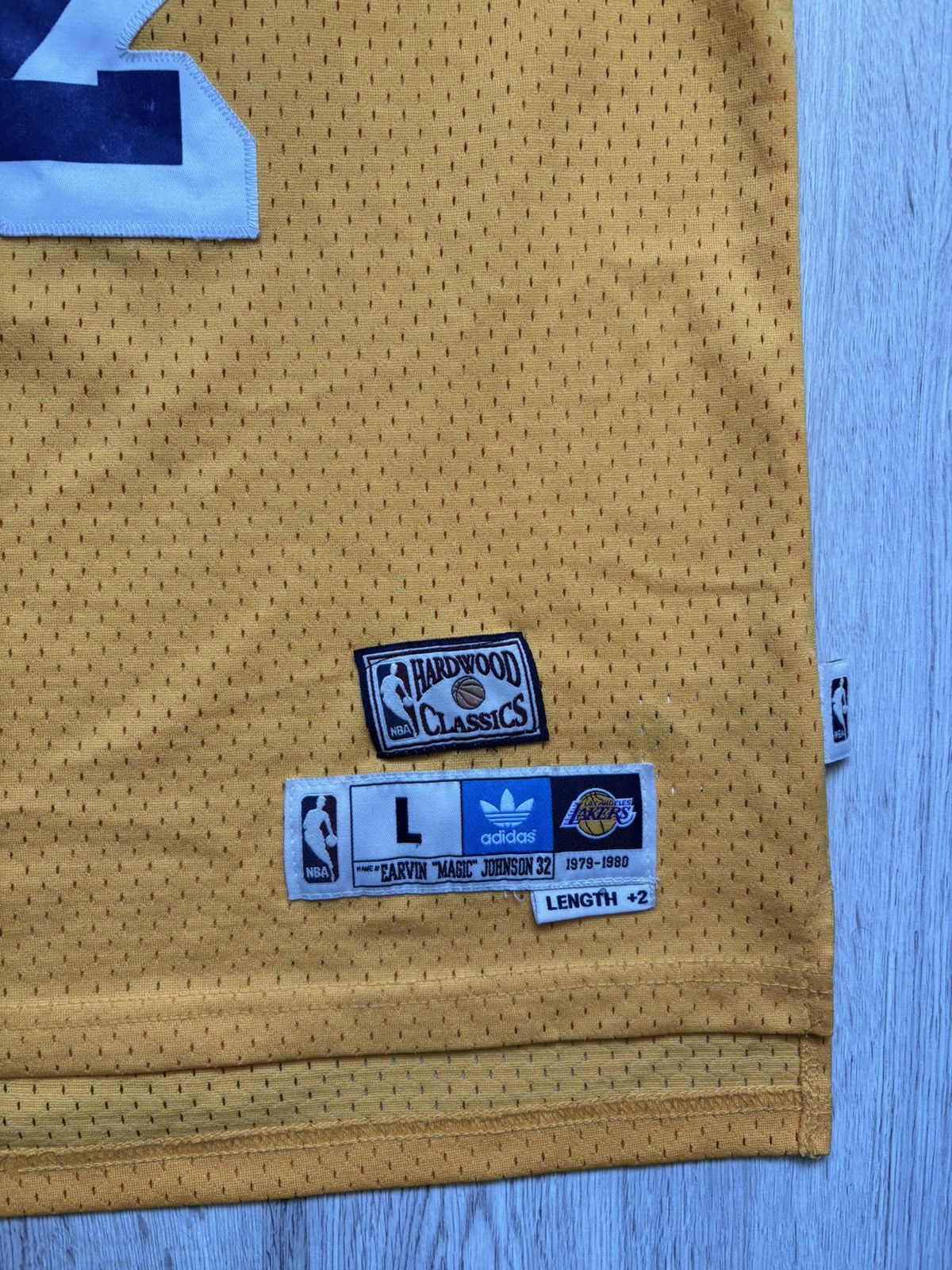 Adidas 2013 Adidas Hardwood Magic Johnson #32 Lakers L Length +2 Size US L / EU 52-54 / 3 - 5 Thumbnail