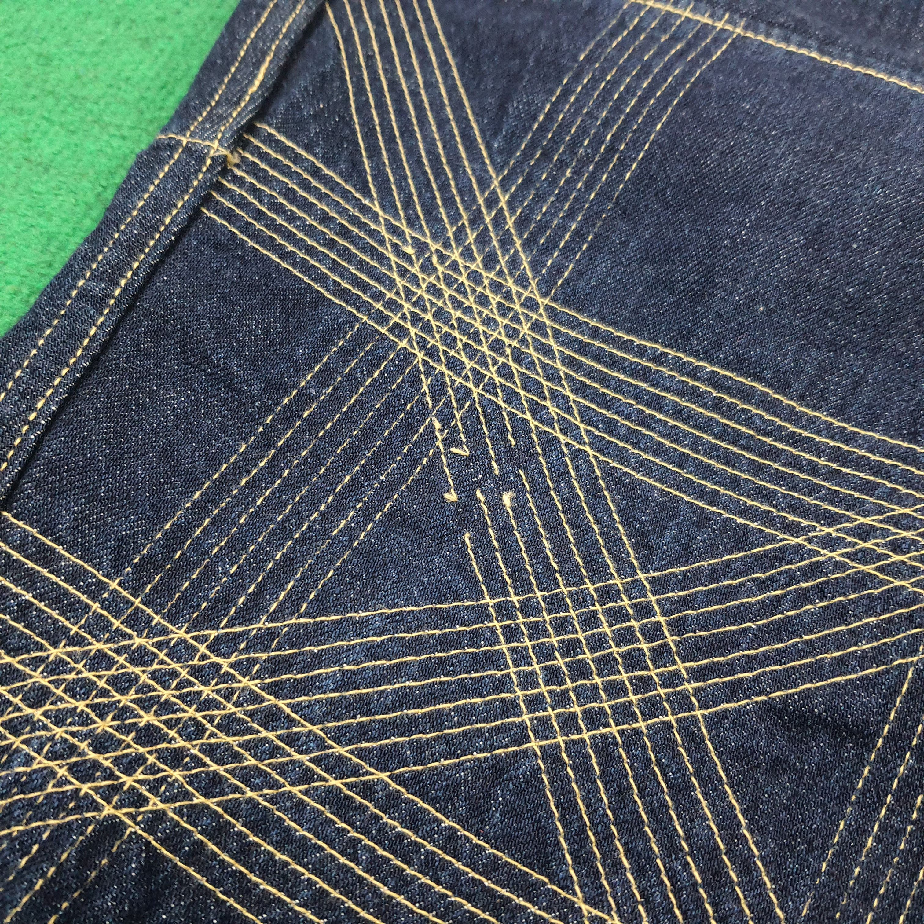 Kapital Vintage KAPITAL Japan Denim Monkey Stitching Pants C297N20 Size US 32 / EU 48 - 19 Thumbnail