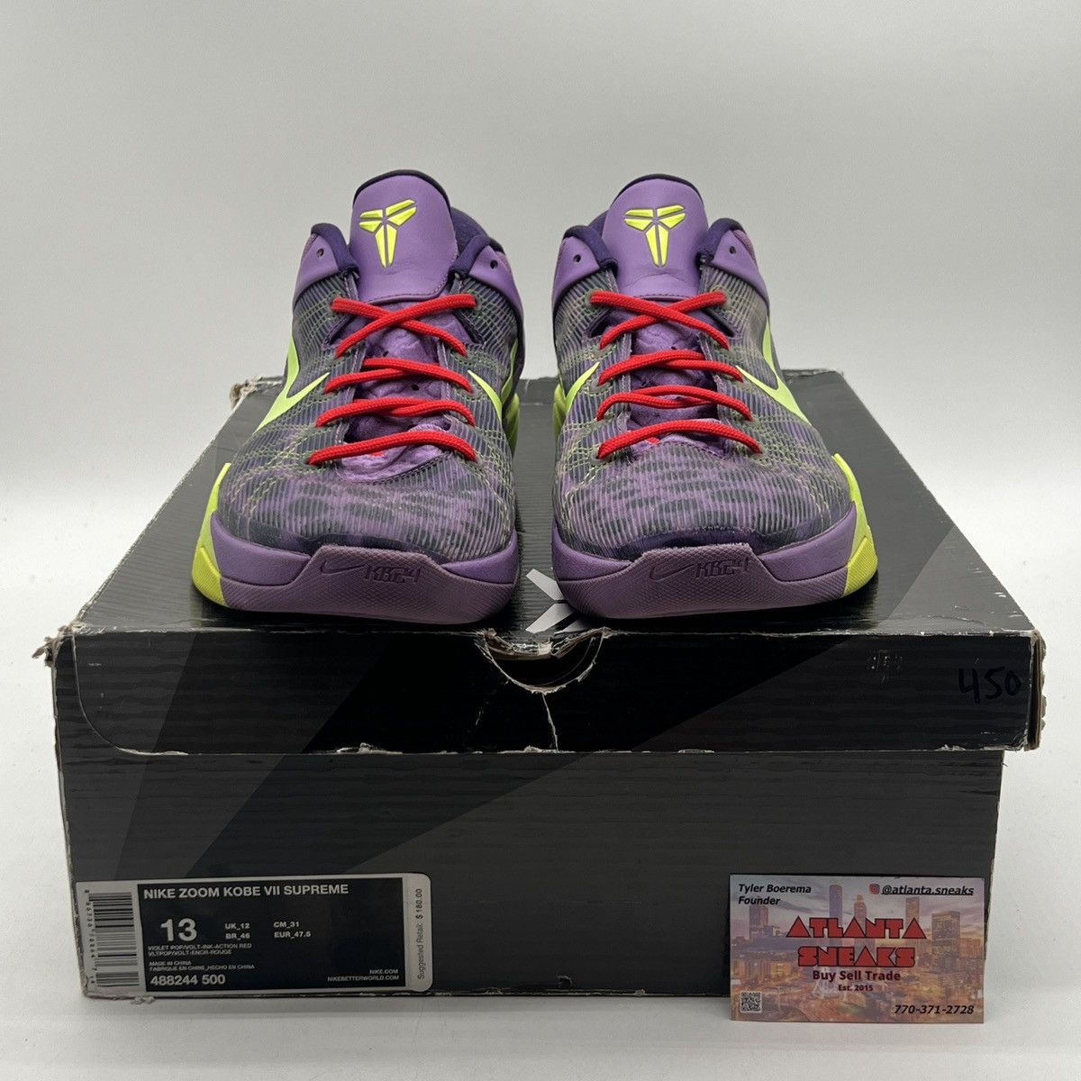 Nike Zoom Kobe 7 Christmas Size US 13 / EU 46 - 2 Thumbnail