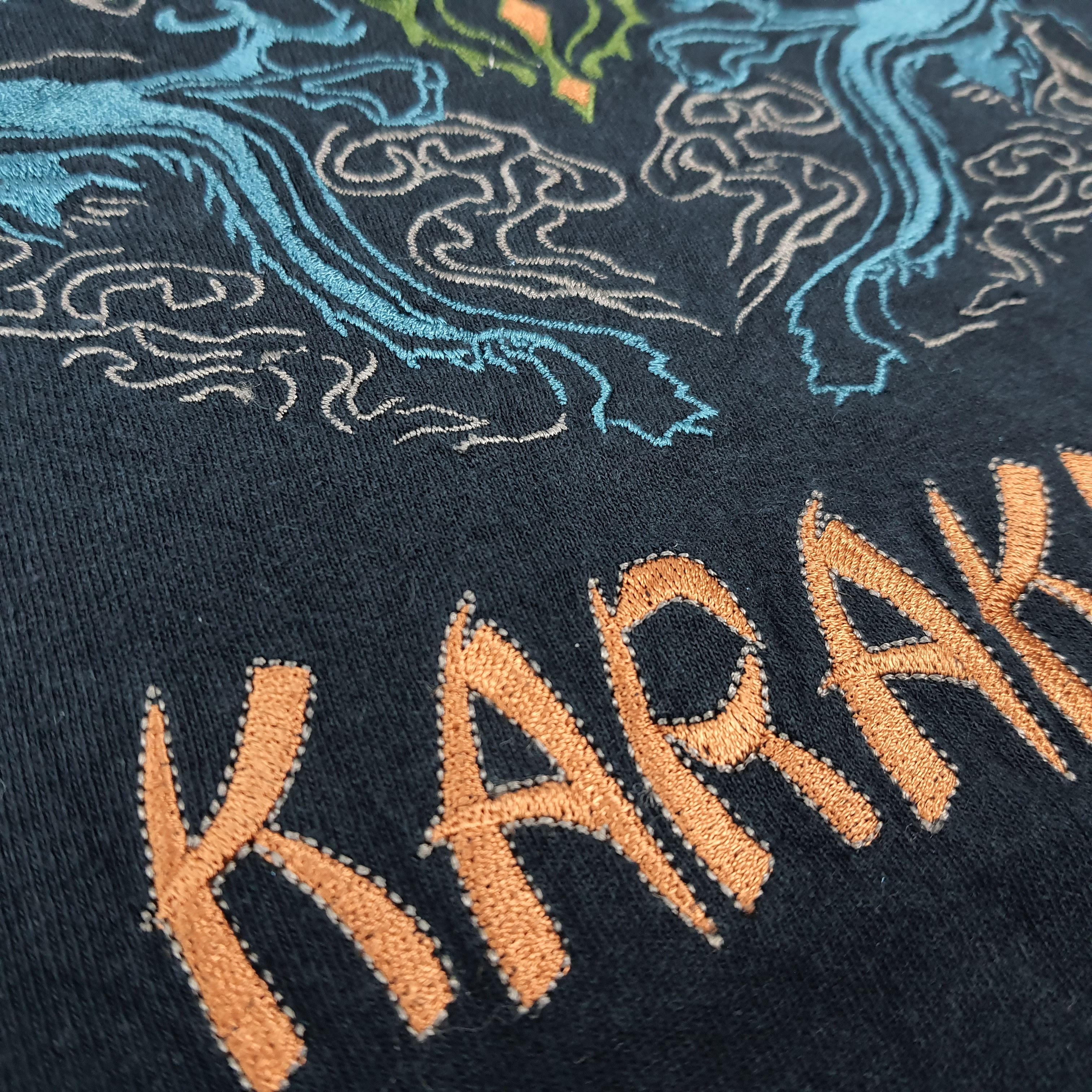 Karakuri Tamashii Vintage Karakuri Tamashii Embroidery Dragon T-Shirt C276N38 Size US M / EU 48-50 / 2 - 3 Thumbnail