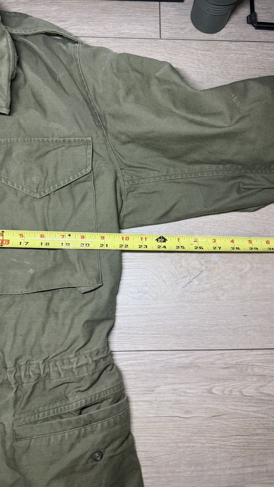 Other Vintage US Army OG M-65 Field Jacket Size US L / EU 52-54 / 3 - 8 Thumbnail