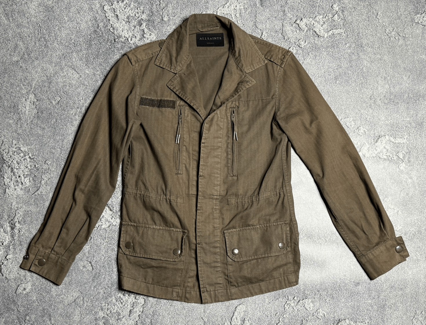 AllSaints luke military jacket S