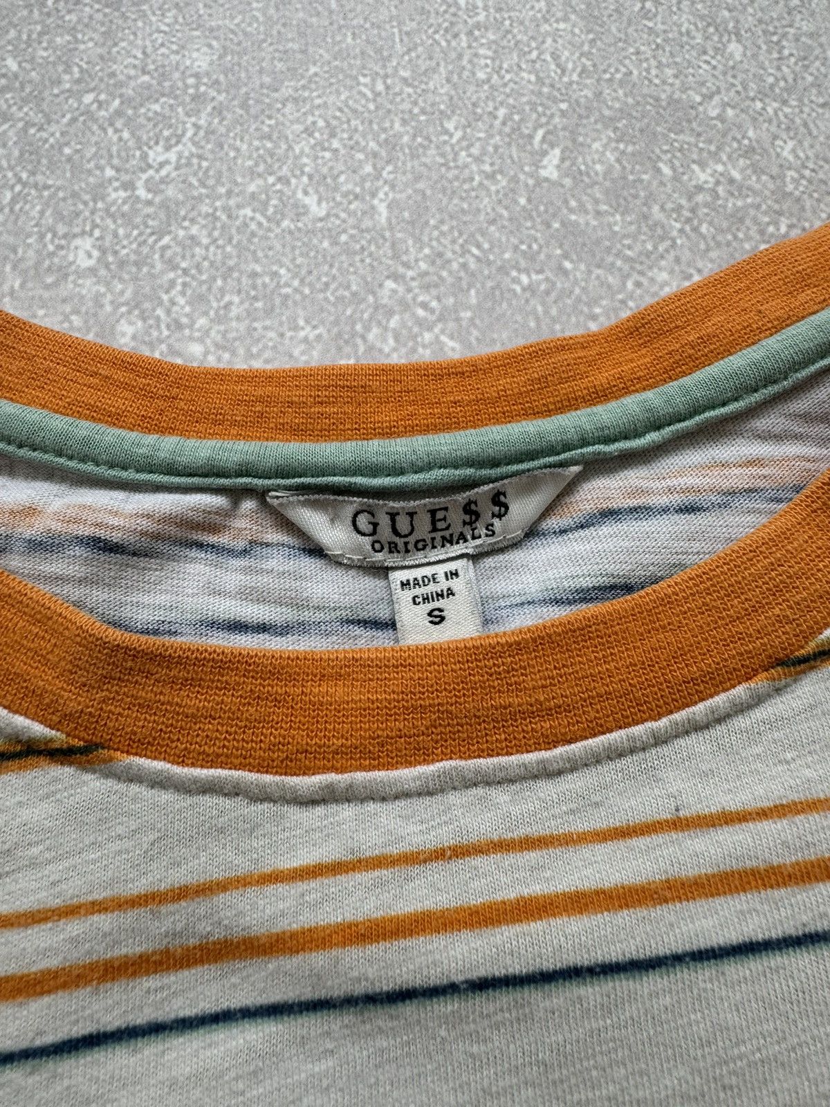 A$AP Rocky × Guess Rare Asap Rocky x Guess Rap Style Striped Shirt Long Sleeve Size US S / EU 44-46 / 1 - 6 Thumbnail