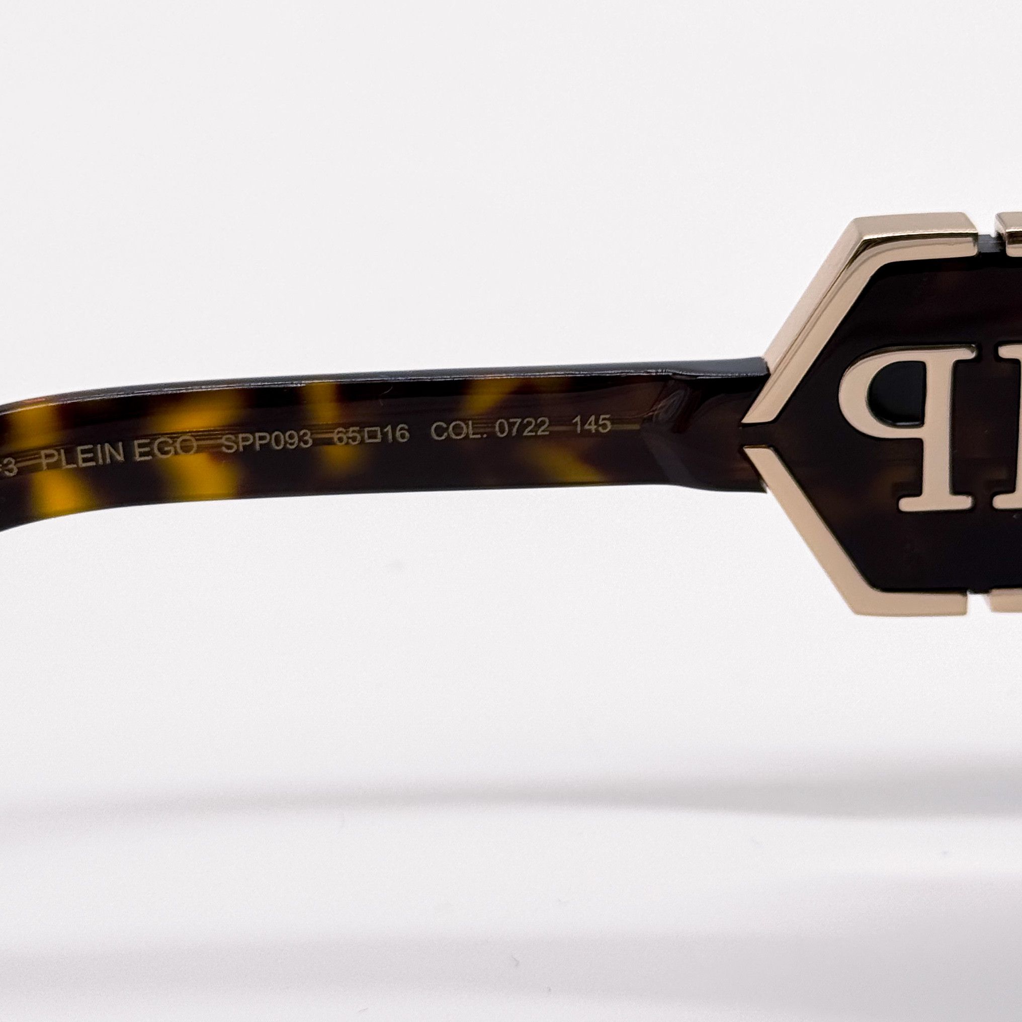 Philipp Plein NEW PHILIPP PLEIN EGO SPP093M 0722 HAVANA UNISEX SUNGLASSES Size ONE SIZE - 10 Thumbnail