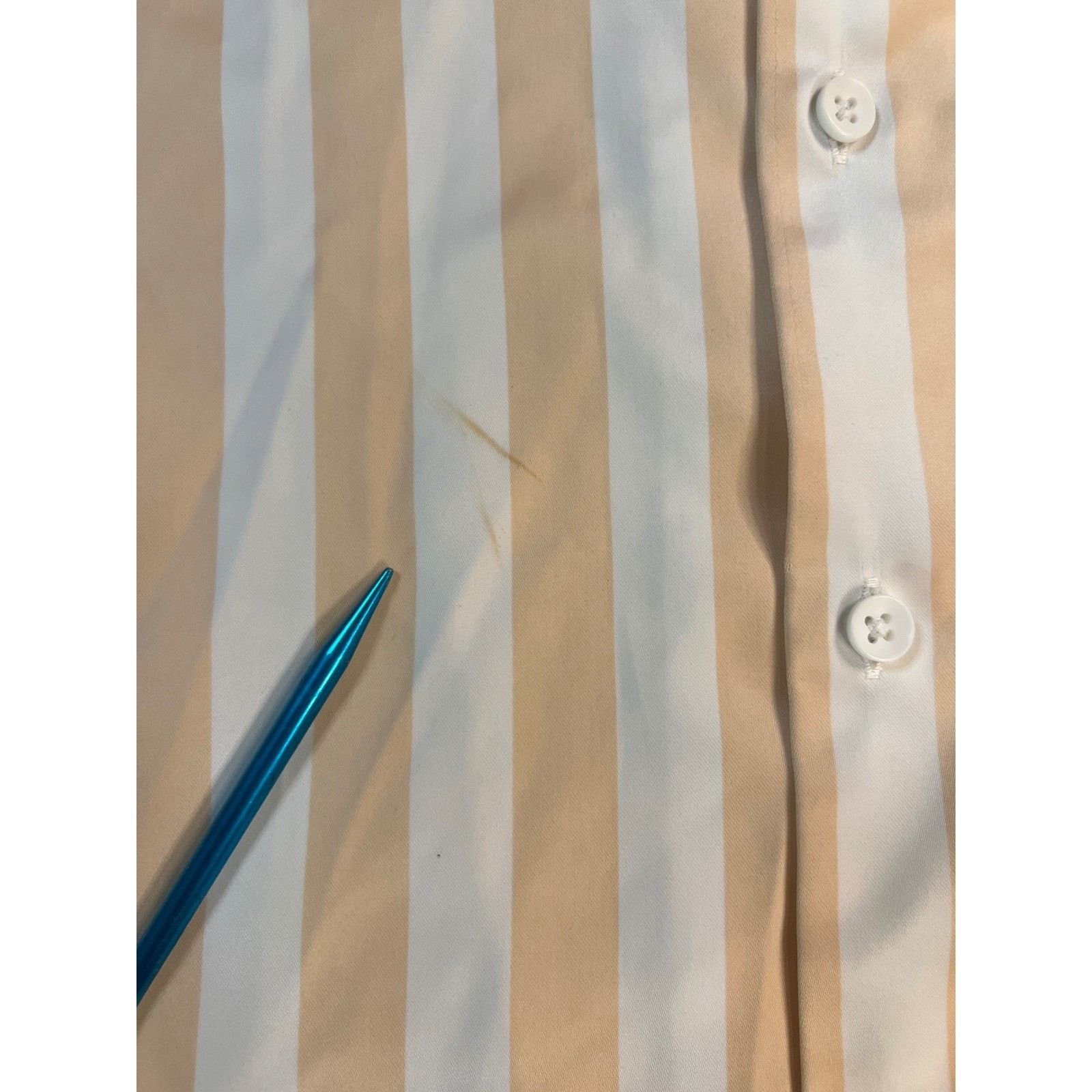Urban Outfitters Urban outfitters Striped Camp Collar Shirt Button Down MD Size US M / EU 48-50 / 2 - 2 Thumbnail