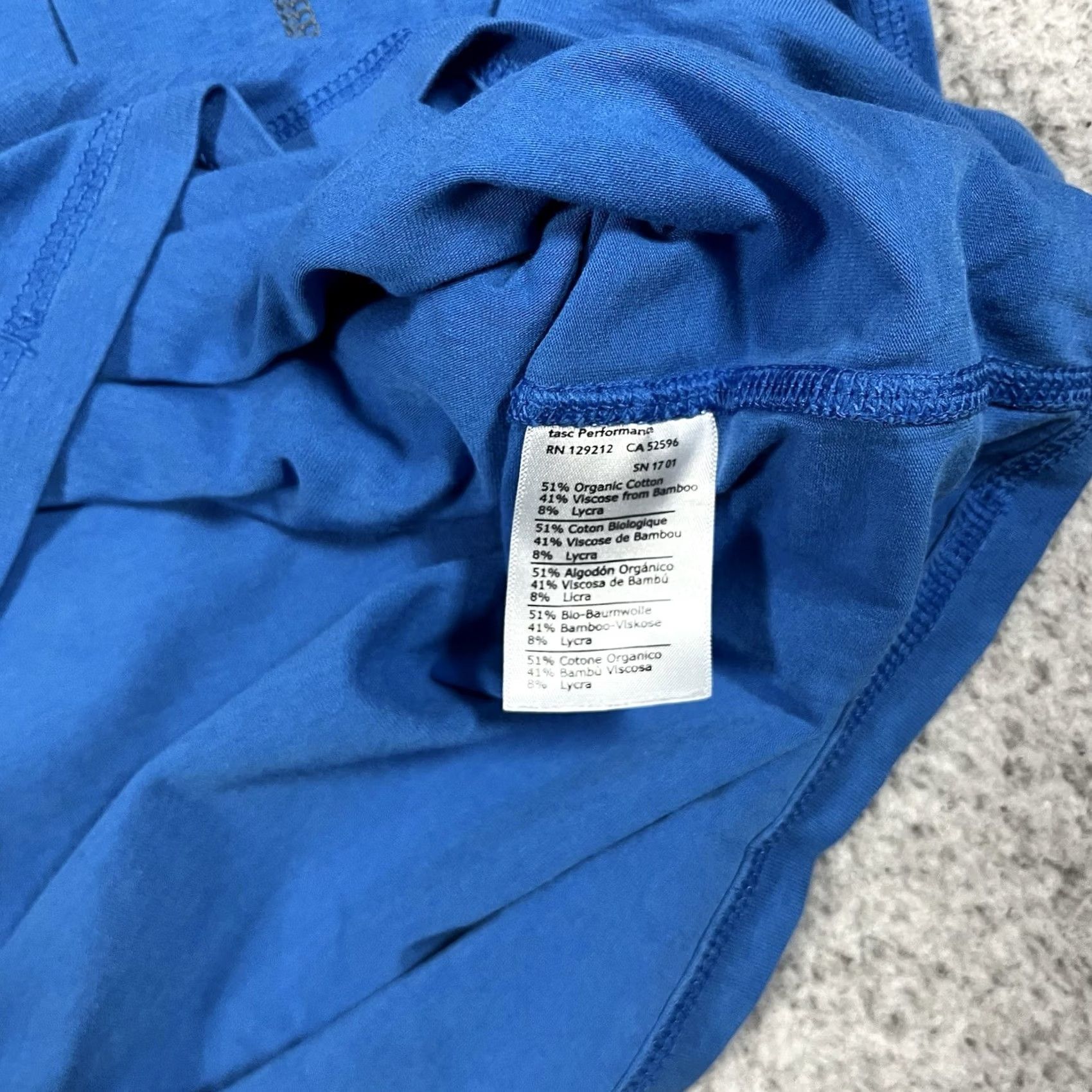 Vintage tasc Performance Pullover 1/4 Zip Mens L Blue Activewear Sweatshirt Size US L / EU 52-54 / 3 - 3 Thumbnail