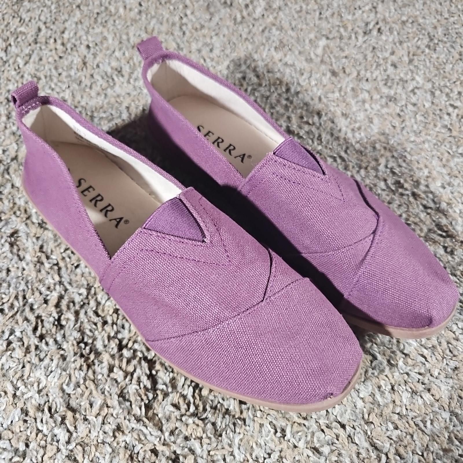 Marine Serre SERRA 49793 Purple Loafer Slip On Shoes Sz 7 Size US 7 / IT 37 - 1 Thumbnail