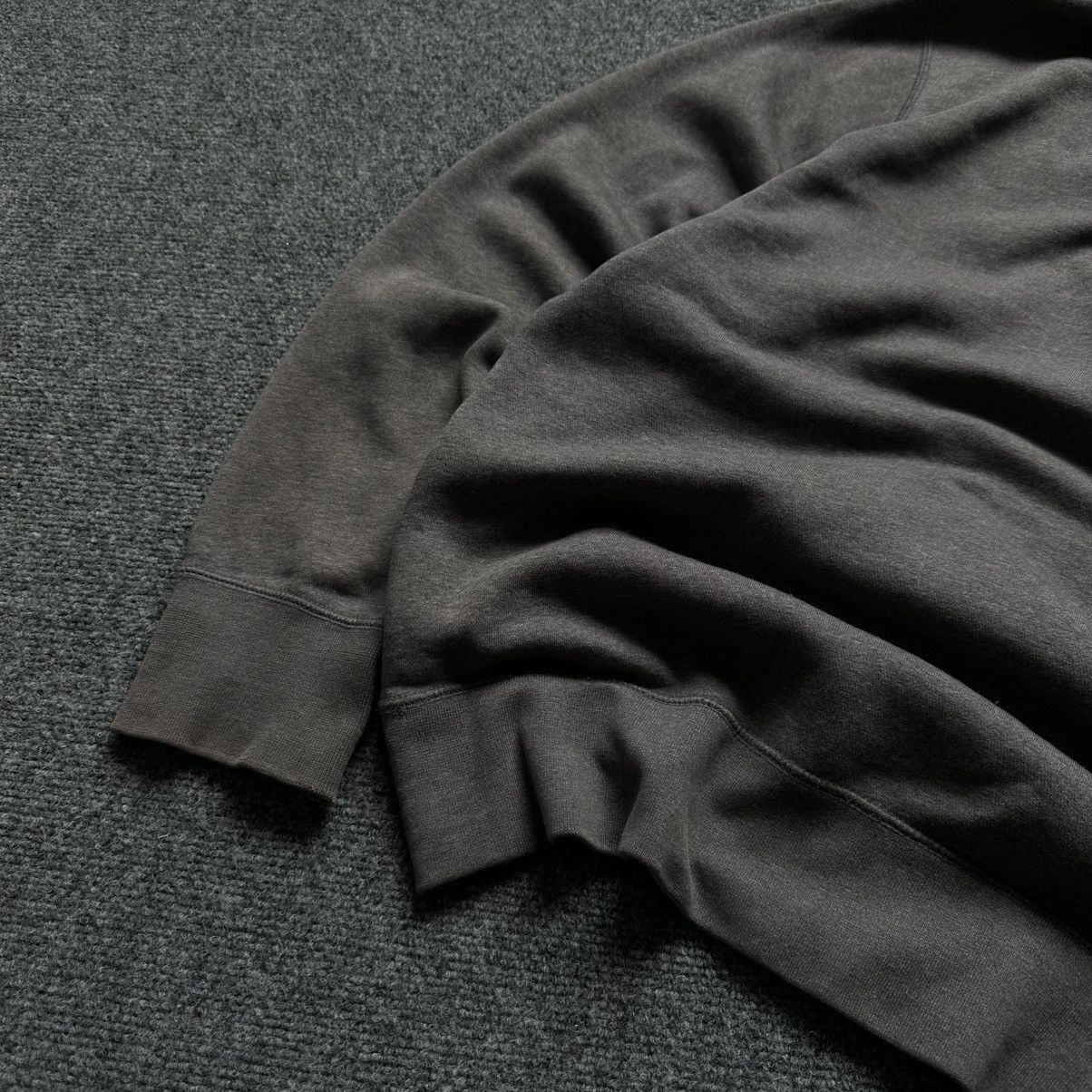 Nike VTG Japanese Style Dark Gray Hoodie Nike Size L Distressed Size US L / EU 52-54 / 3 - 11 Thumbnail