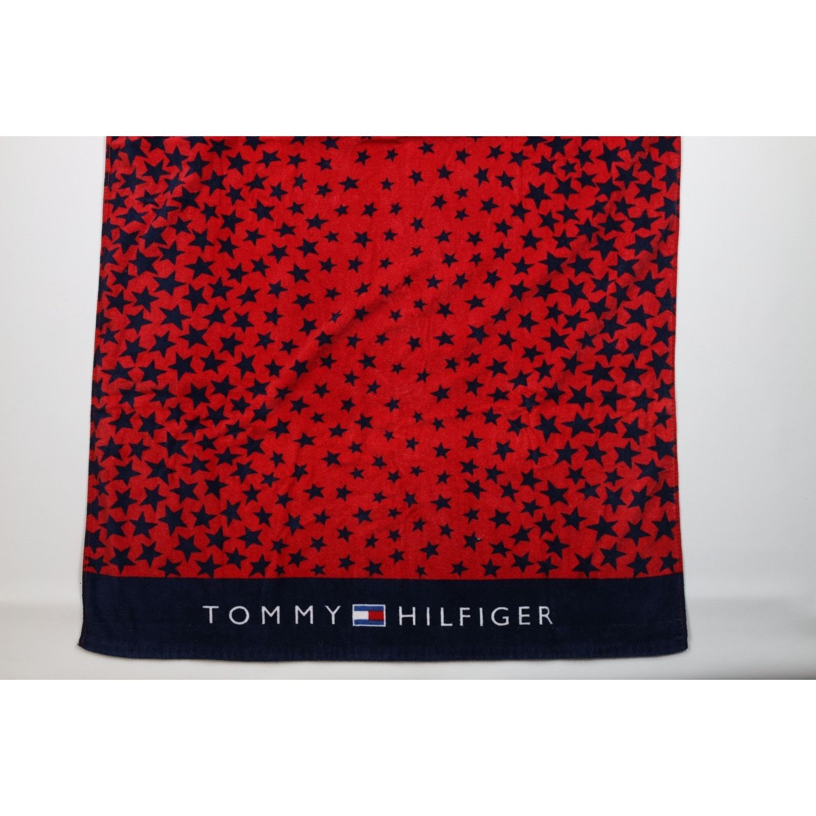 Tommy Hilfiger Vintage Y2K Tommy Hilfiger Stars All Over Print Beach Towel Size ONE SIZE - 4 Thumbnail