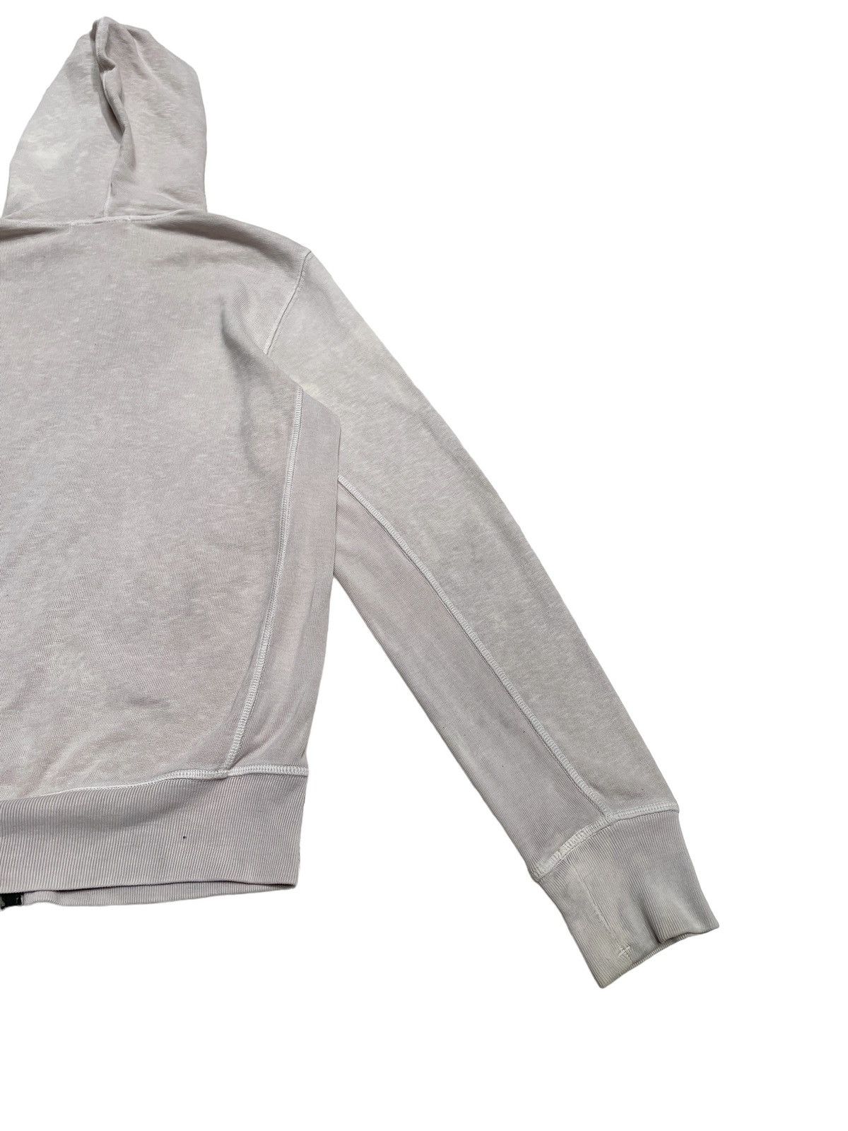 Stone Island Isla Zip Up Hooded Sweatshirt Dry Grey 2000s Size US S / EU 44-46 / 1 - 6 Thumbnail