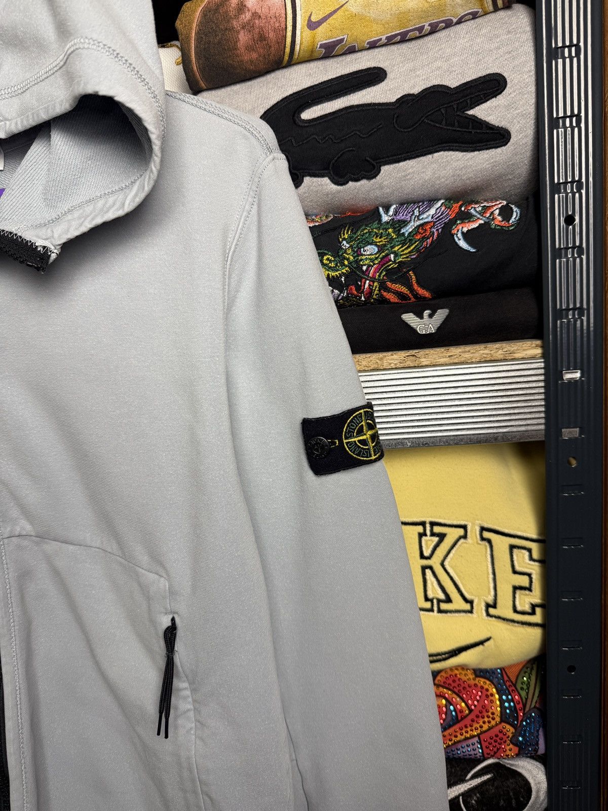 Stone Island Stone Island Zip Hoodie gray Size US S / EU 44-46 / 1 - 3 Thumbnail