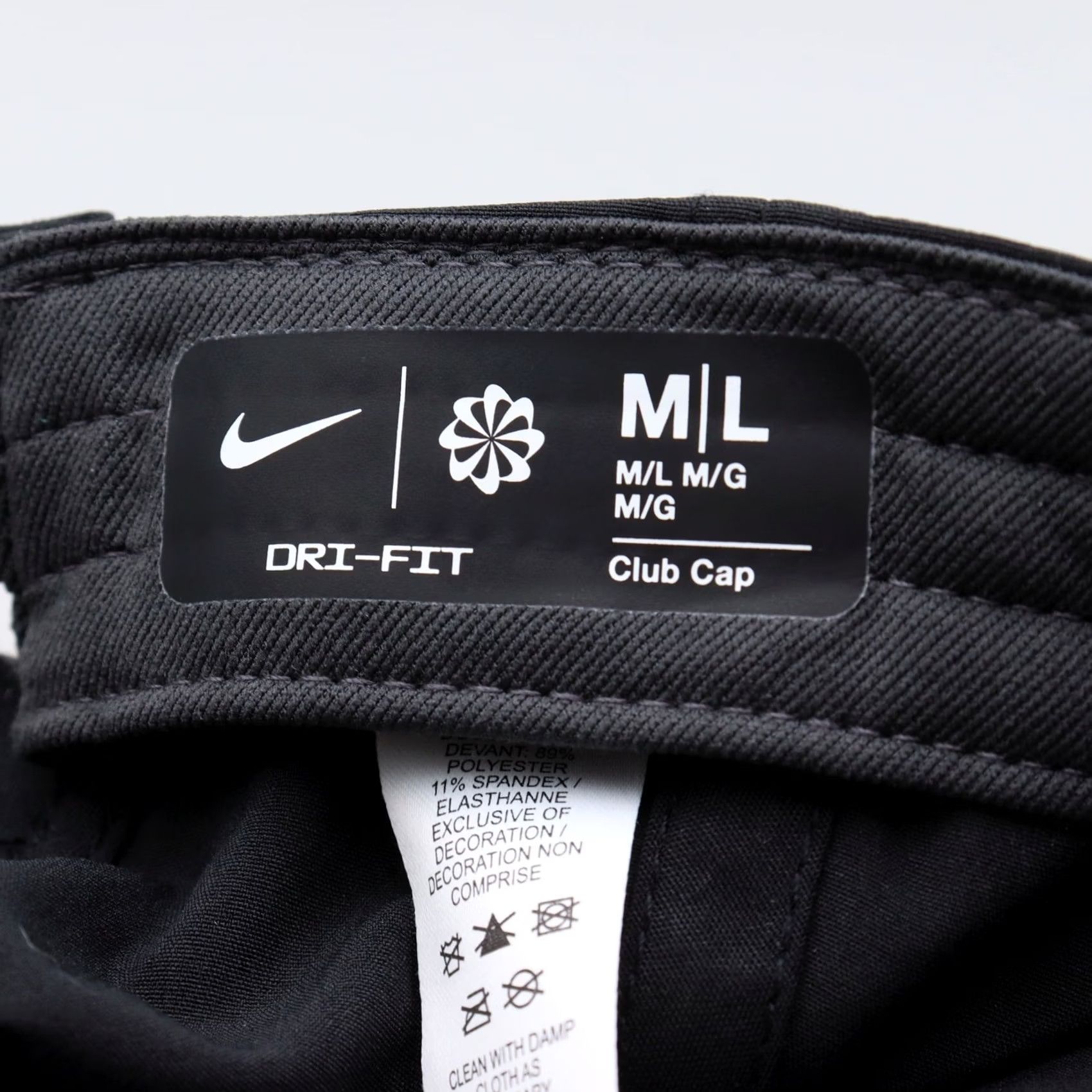 Nike Nike Club Cap Dri-FIT Golf Hat Black M/L LMNT Stay Salty NEW Size ONE SIZE - 7 Thumbnail