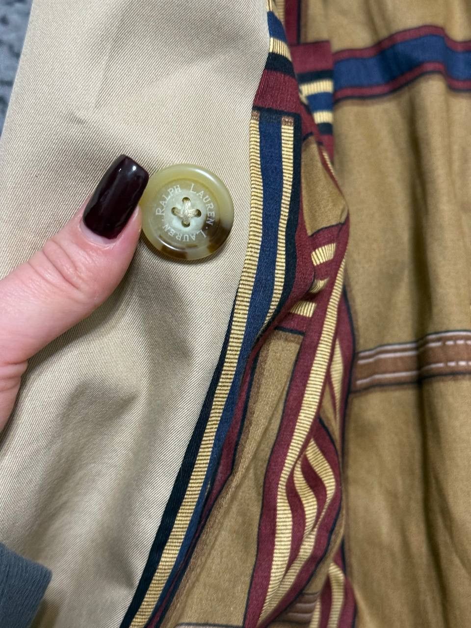 Polo Ralph Lauren Vintage Polo Ralph lauren Green Label Old Money Trench Coat Size M / US 6-8 / IT 42-44 - 6 Thumbnail