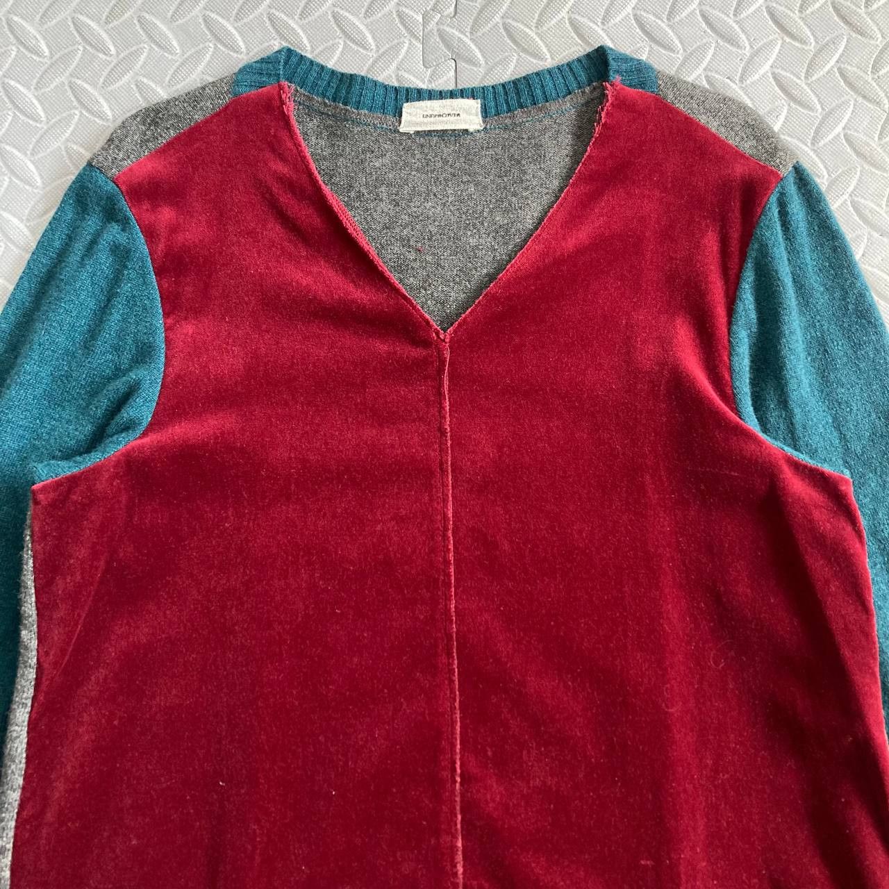 Undercover A/W12 “Psycho Color” Velour Tunic Dress Size M / US 6-8 / IT 42-44 - 7 Thumbnail