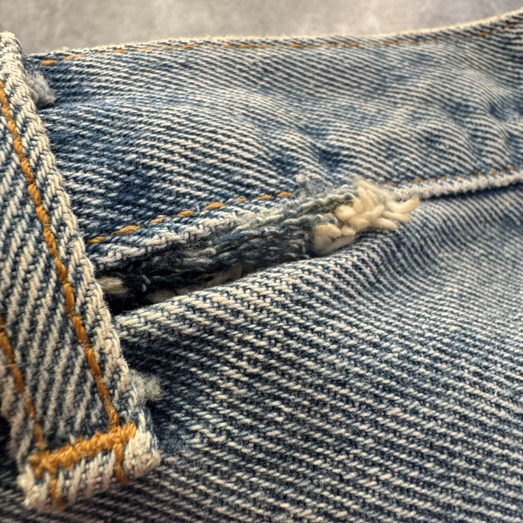 Levi's × Levi's Vintage Clothing Levi's 416 Orange Tab tapered stonewash jeans Size US 36 / EU 52 - 13 Thumbnail