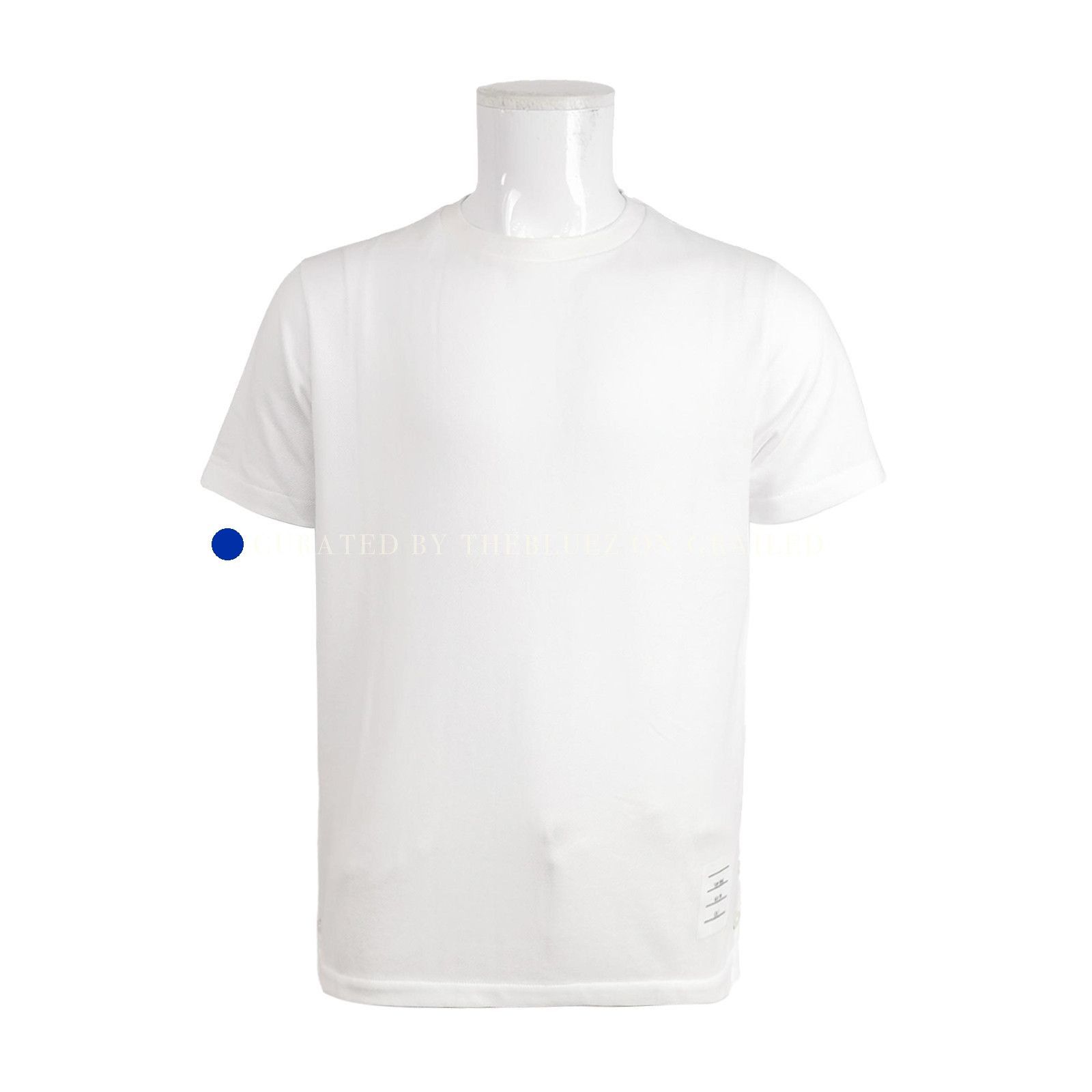 Thom Browne Classic Stripe Detail Short Sleeve T-Shirt Size US M / EU 48-50 / 2 - 1 Thumbnail