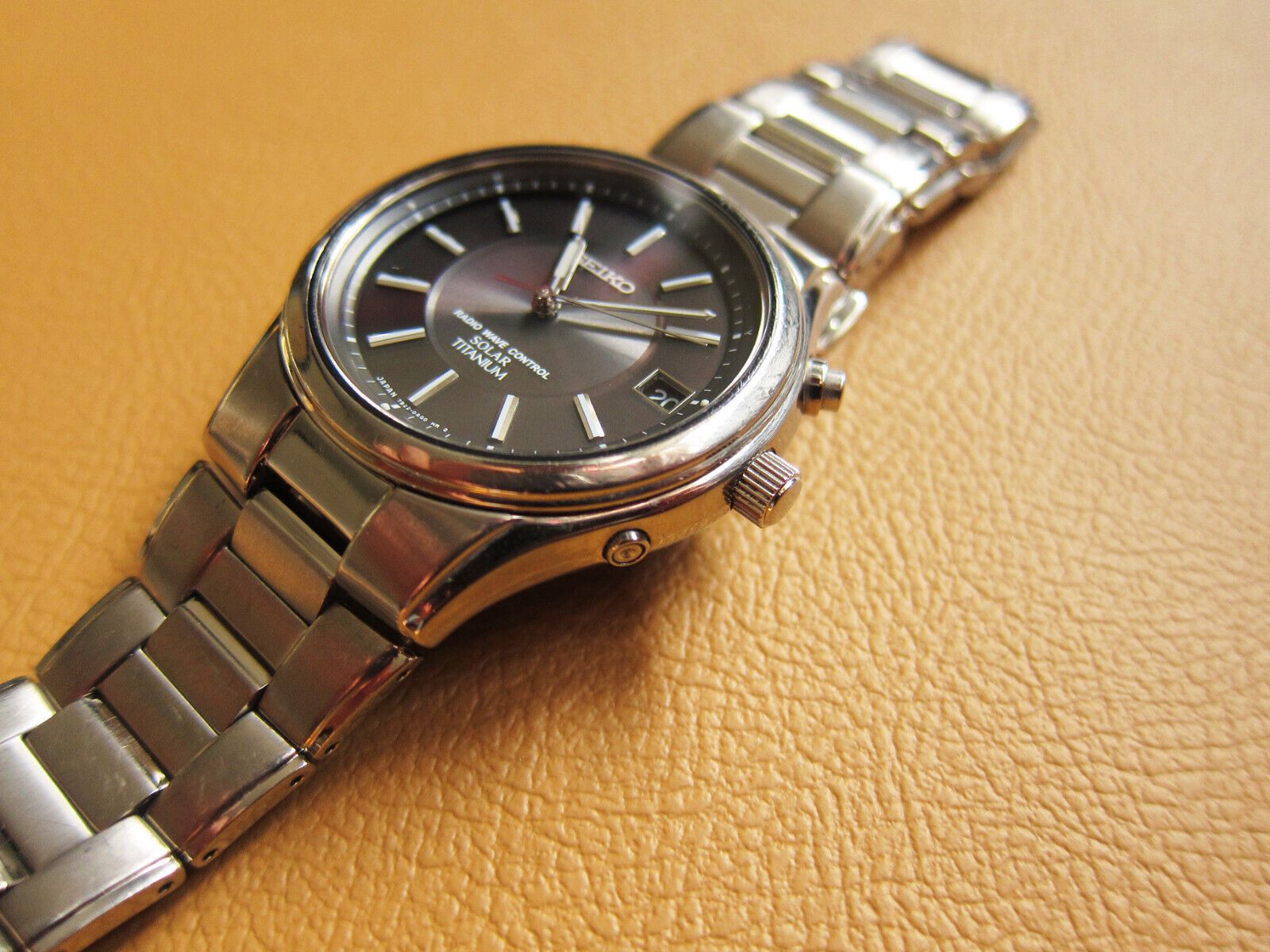 Seiko SEIKO 7B22-0AD0 Solar RadioWave Control Titanium Men's Watch Size ONE SIZE - 5 Thumbnail