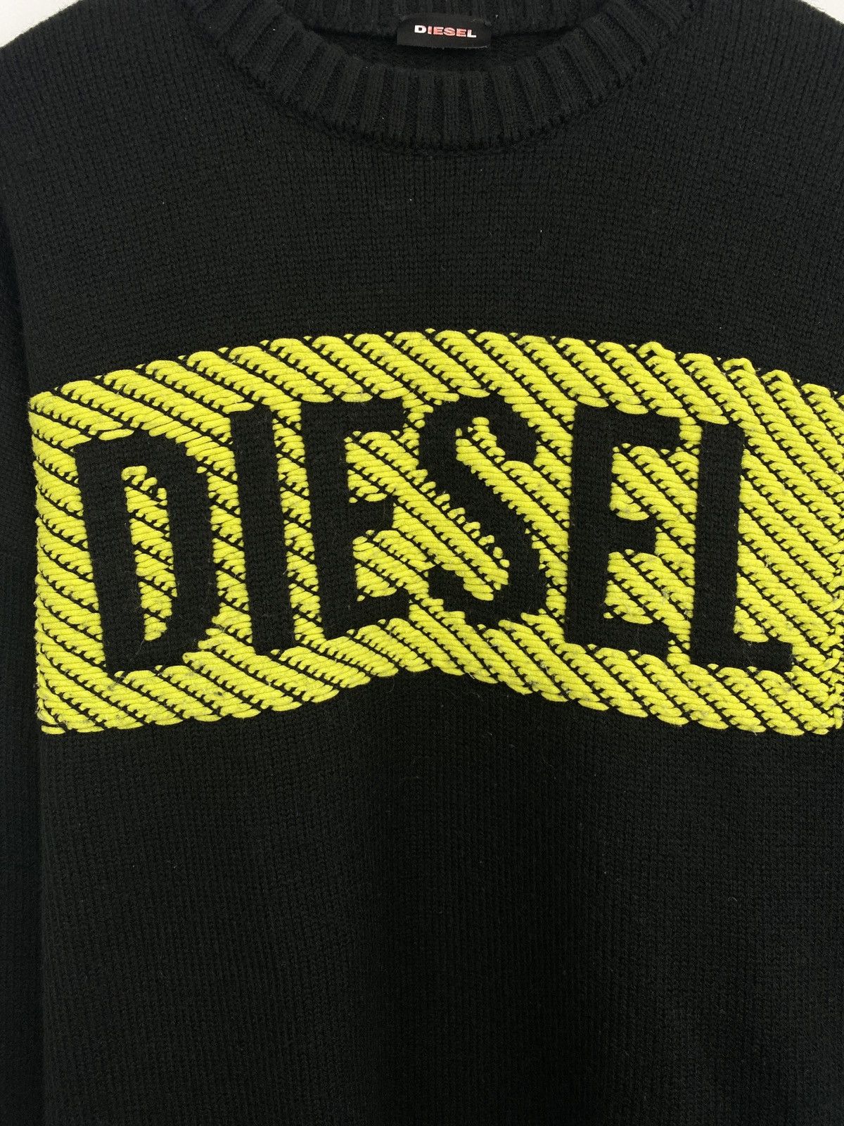 Diesel Vintage Diesel Sweater Hype rare retro Y2K Size US XL / EU 56 / 4 - 4 Thumbnail