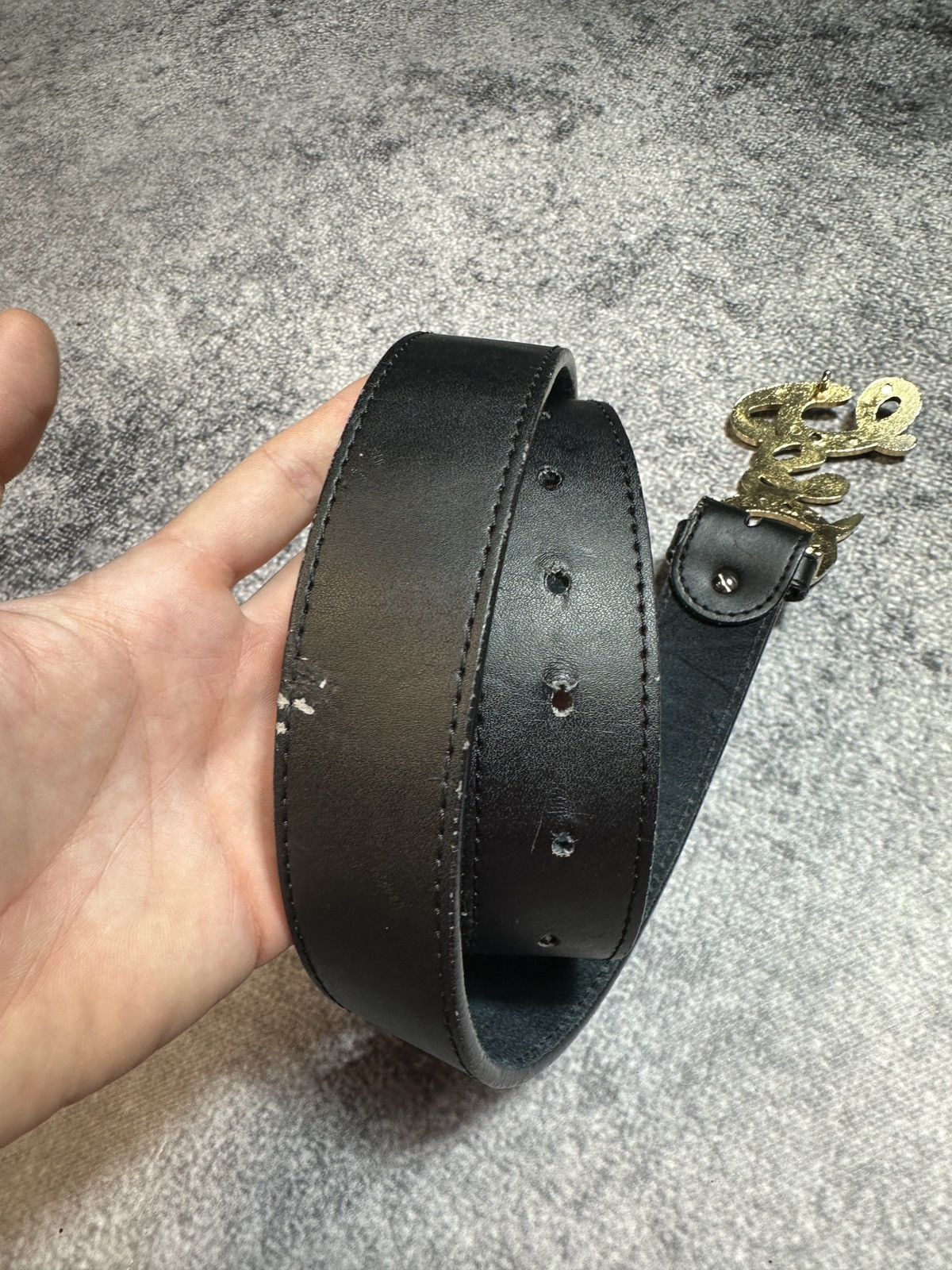 Other Y2K D&G Logo Dolce&Gabbana Logo Belts Streetwear Style Size ONE SIZE - 4 Thumbnail