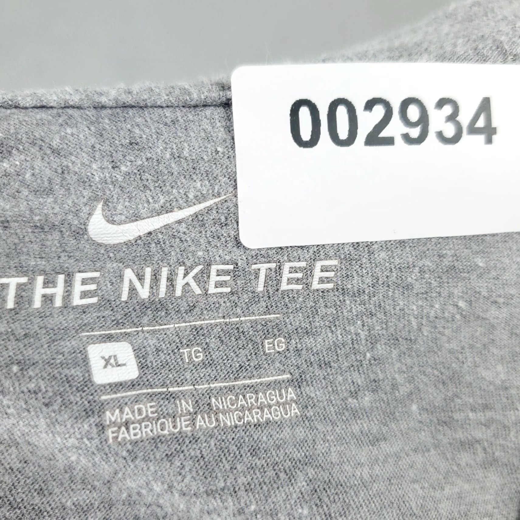 Nike NIKE Swish Swish Swoosh Gray Graphic T-Shirt Adult XL Mens Sports Logo Size US XL / EU 56 / 4 - 7 Thumbnail