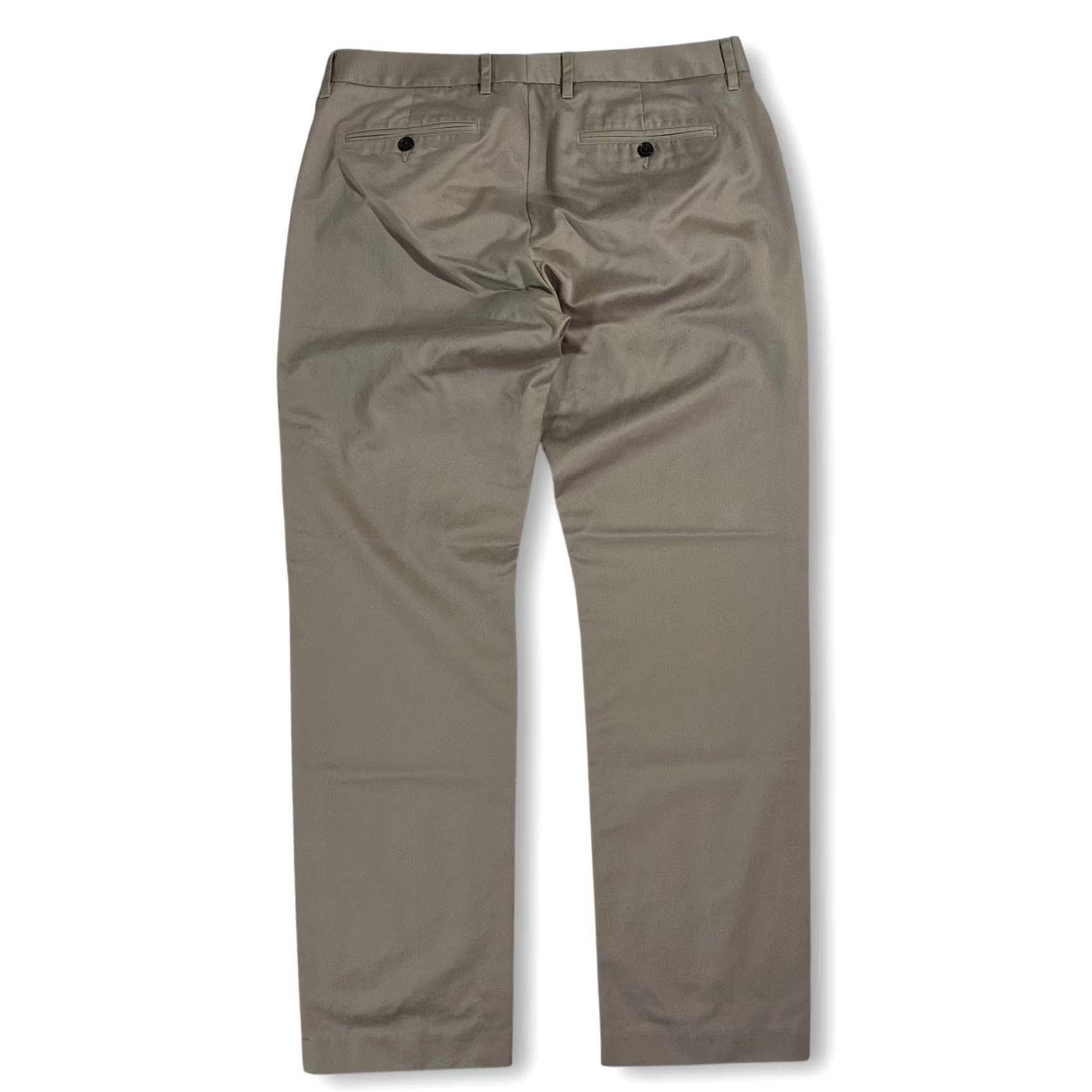 Bonobos Bonobos Chinos Pants Mens 33x30 Slim Fit Beige Flat Front Casual Size US 33 - 2 Thumbnail