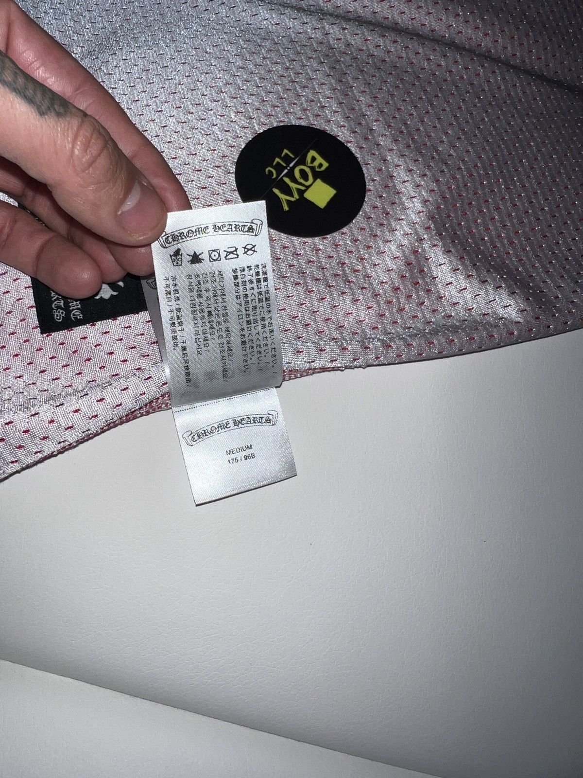 Chrome Hearts Chrome hearts x matty boy reversible jersey Size US M / EU 48-50 / 2 - 8 Thumbnail