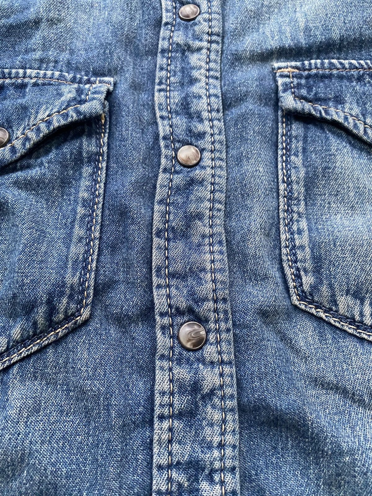GOA G.O.A WORKER AND SUPPLY DENIM SHIRT Size US M / EU 48-50 / 2 - 5 Thumbnail