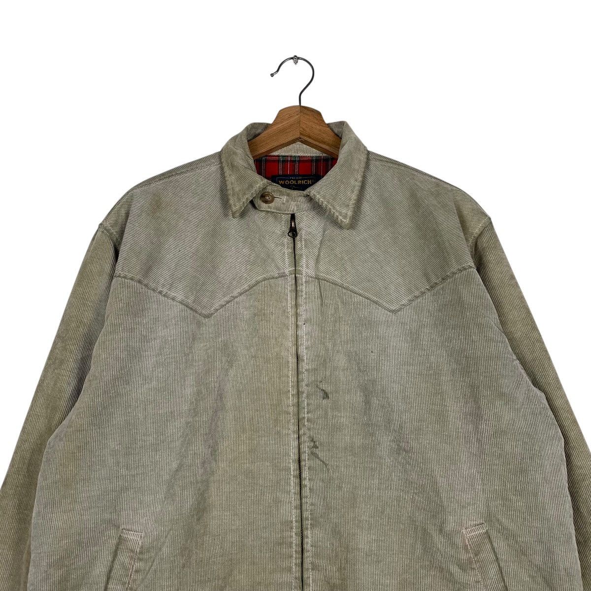 Vintage Vintage Woolrich Bomber Jacket Size US M / EU 48-50 / 2 - 2 Thumbnail