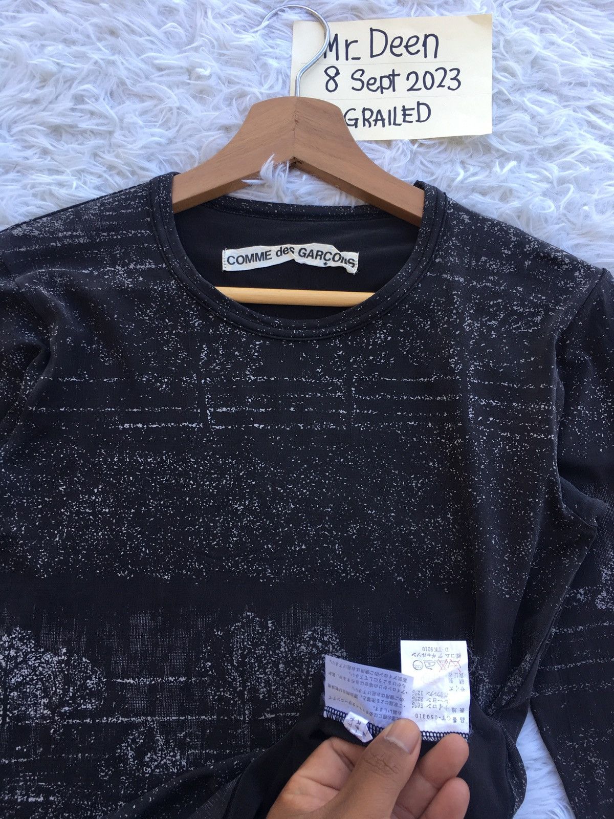 Comme des Garcons Rare Vintage 90s Comme Des Garcons Rayon Longsleeve Shirt Size US S / EU 44-46 / 1 - 15 Thumbnail