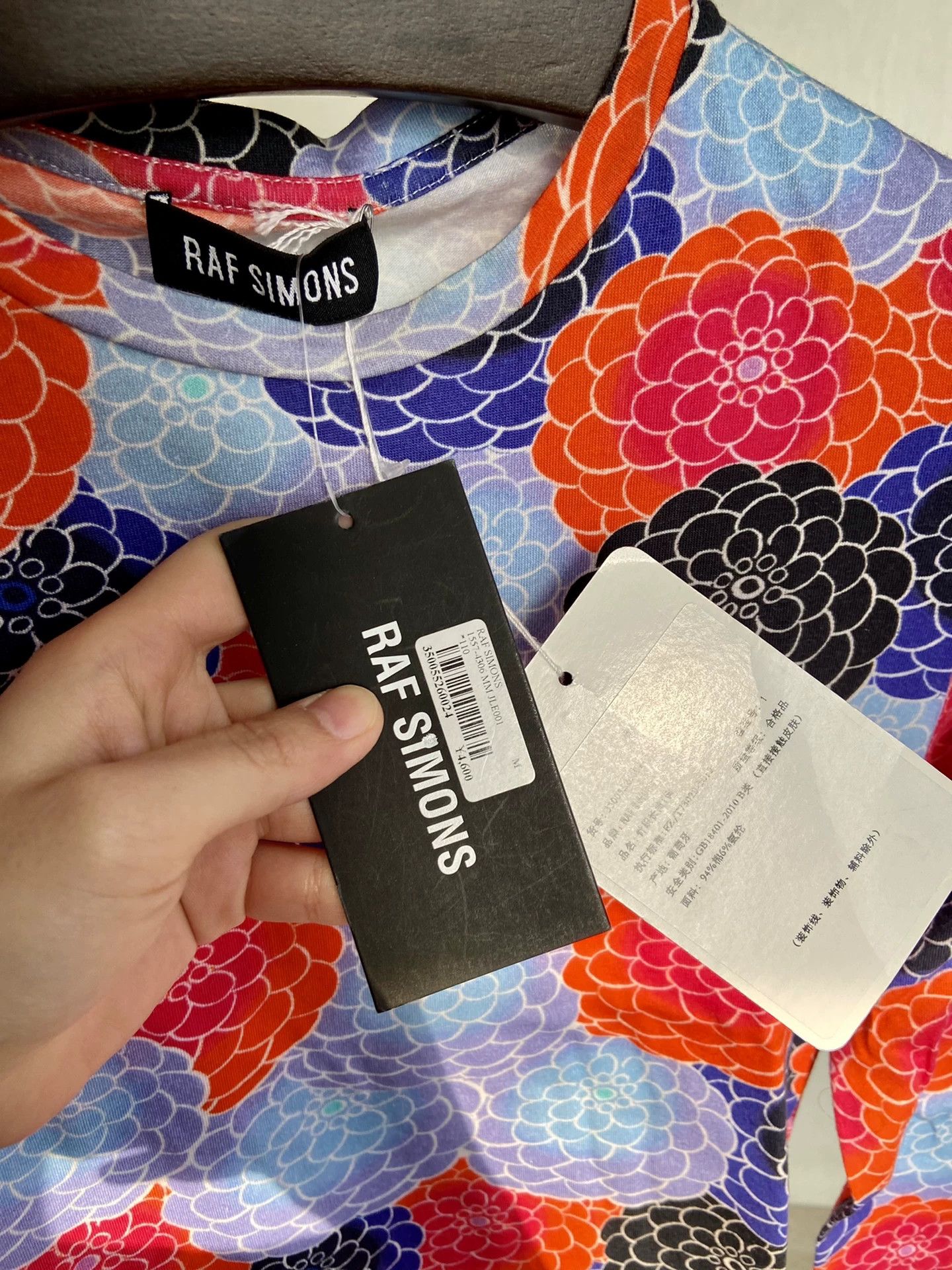 Raf Simons Raf Simons SS Japanese Colorful Floral Cotton Top M New Size US M / EU 48-50 / 2 - 4 Thumbnail