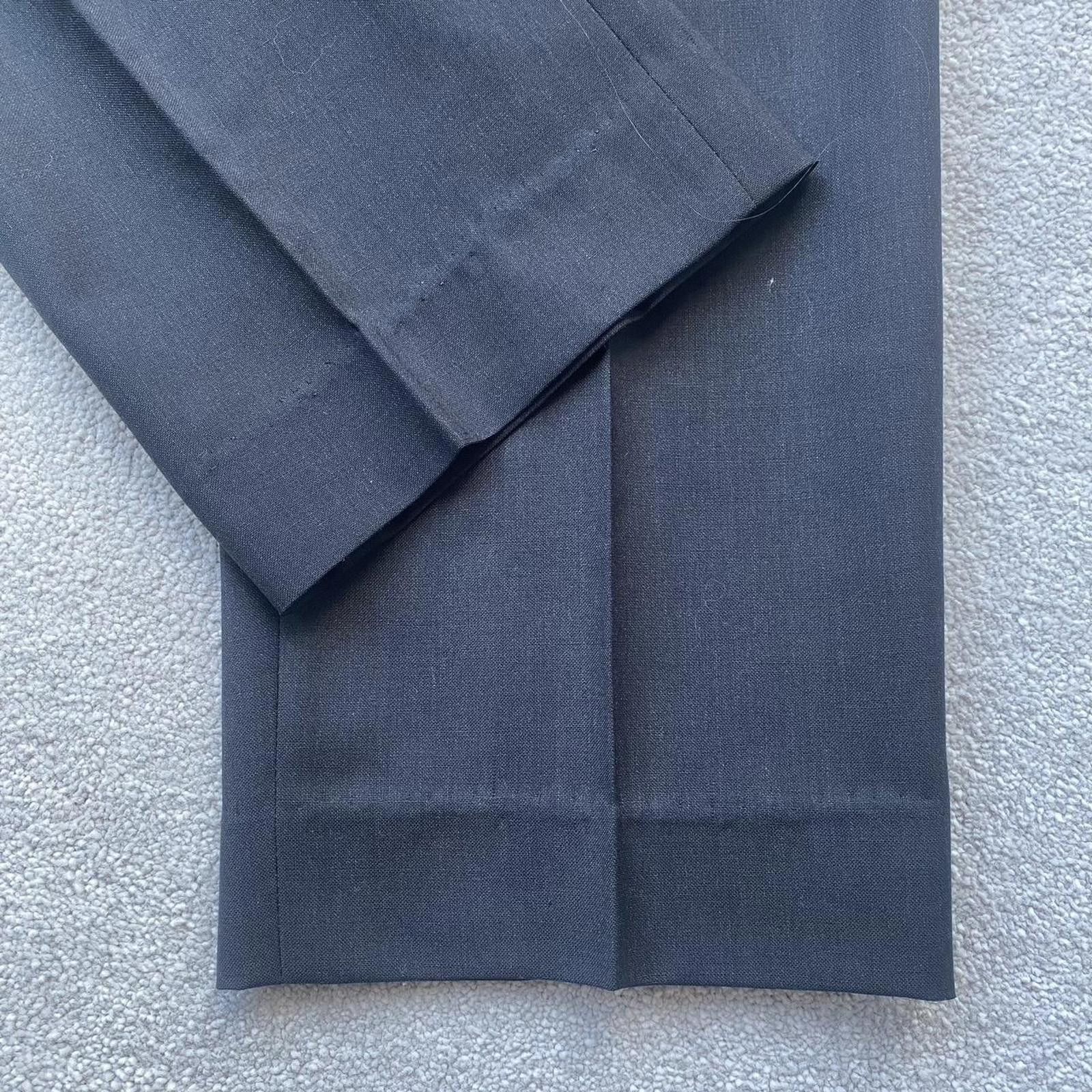 Dolce & Gabbana Dolce & Gabbana D&G Concealed Button 2 Piece Vintage Suit Size 54R - 6 Thumbnail