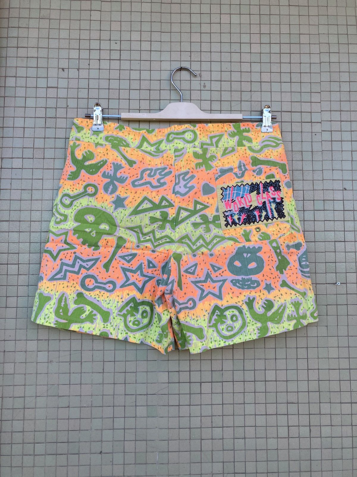 Vintage World Class Florida multicoloured swimshort Size US 32 / EU 48 - 5 Thumbnail