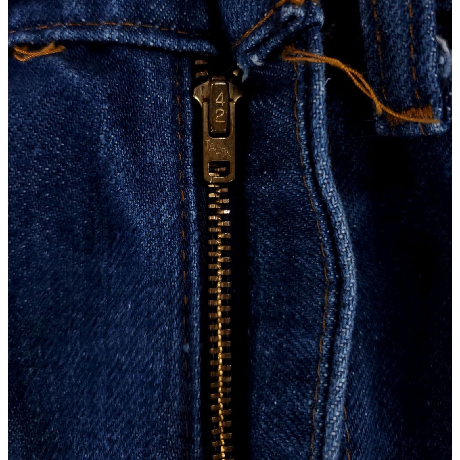 Levi's VINTAGE Levi's Jeans Talon 42 Mens 31 x 30.5 Blue Straight 70s 80s 40618 Mens Size US 31 - 5 Thumbnail