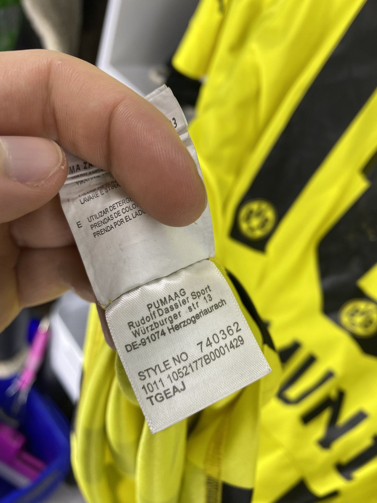 Other Borussia Dortmund 2012-2013 #16 BLASZCZUKOWSKI Jersey Size US L / EU 52-54 / 3 - 4 Thumbnail