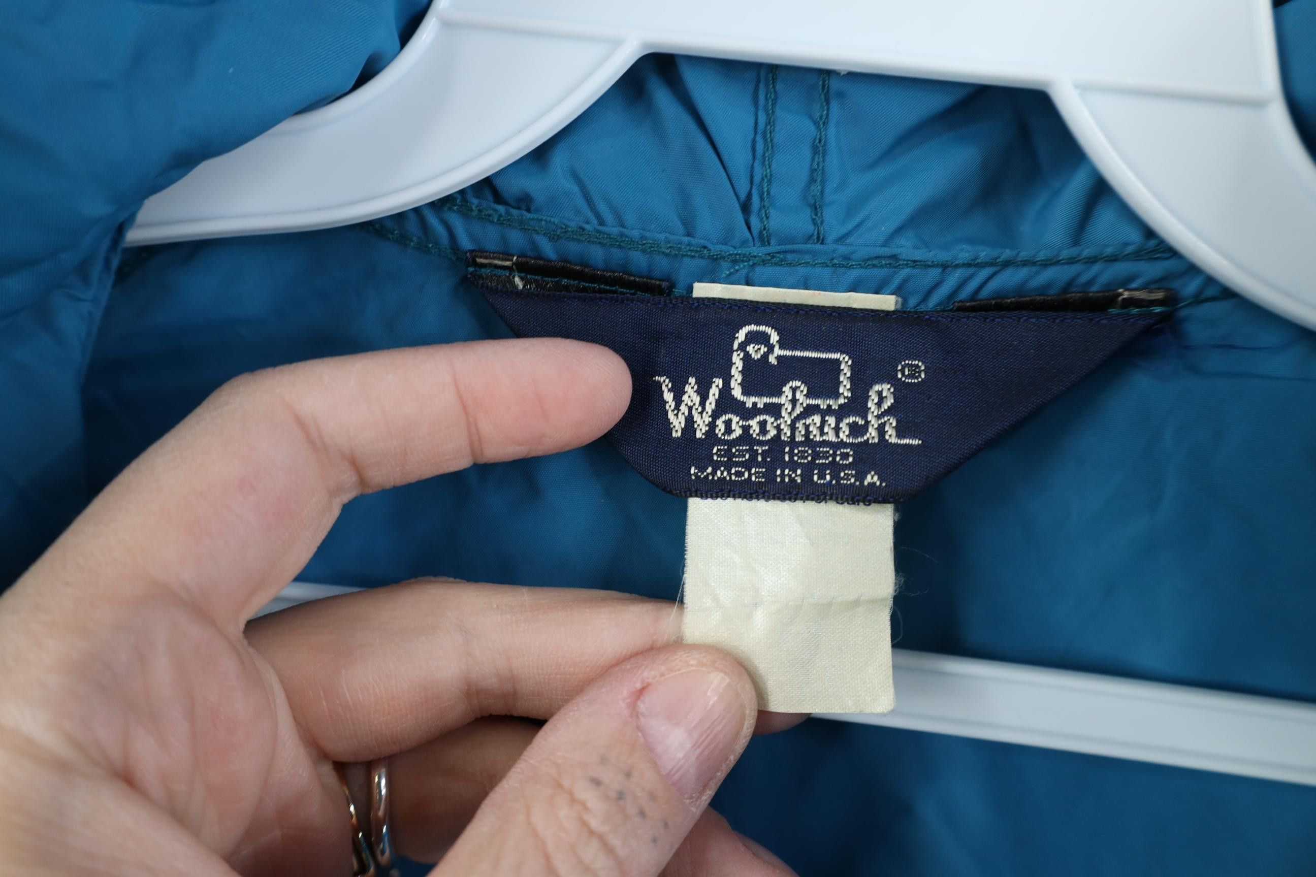 Woolrich Woolen Mills Vintage 90s Woolrich Packable Hooded Anorak Jacket USA Size US L / EU 52-54 / 3 - 13 Thumbnail