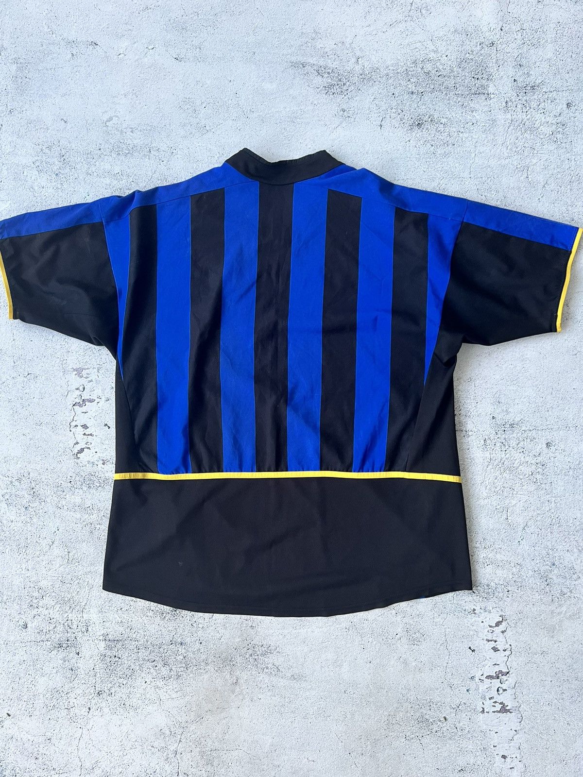 Nike × Vintage 🔵⚫️Nike Inter Milan 2002 2003 Home Jersey Size US XL / EU 56 / 4 - 2 Thumbnail