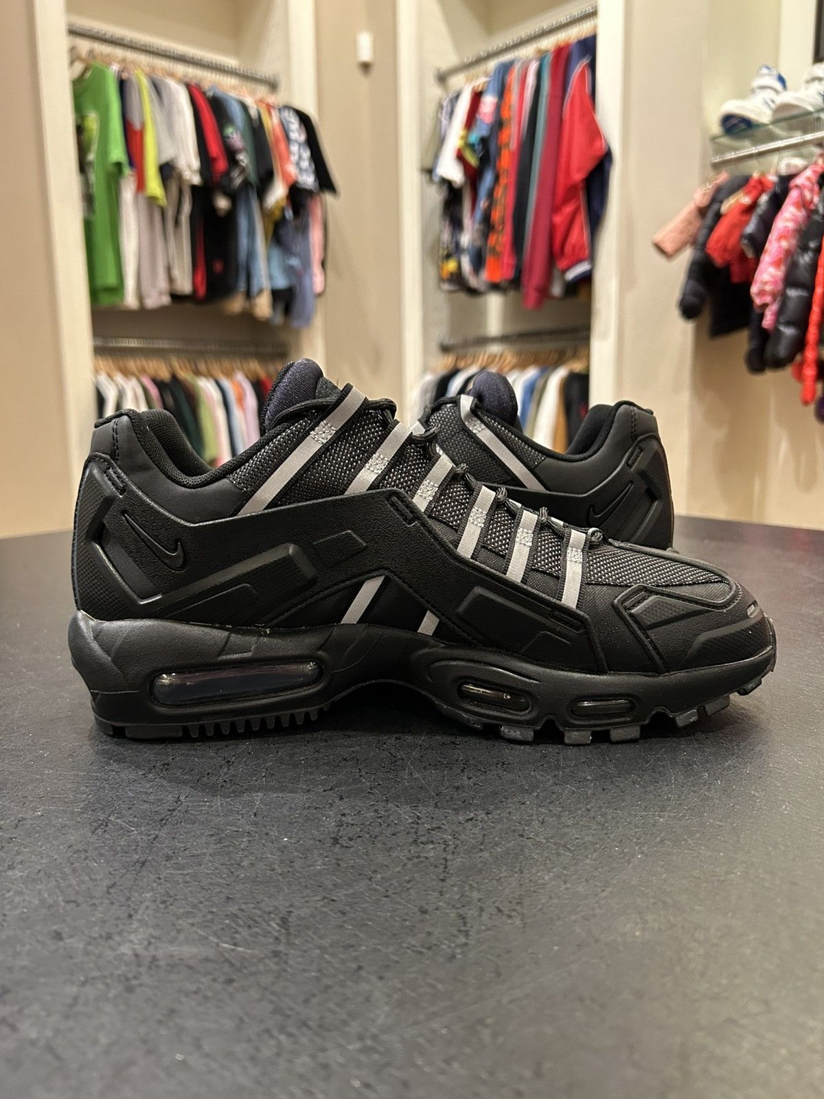 Nike Air Max 95 NDSTRKT ‘Black Reflective’ Size US 10.5 / EU 43-44 - 3 Thumbnail