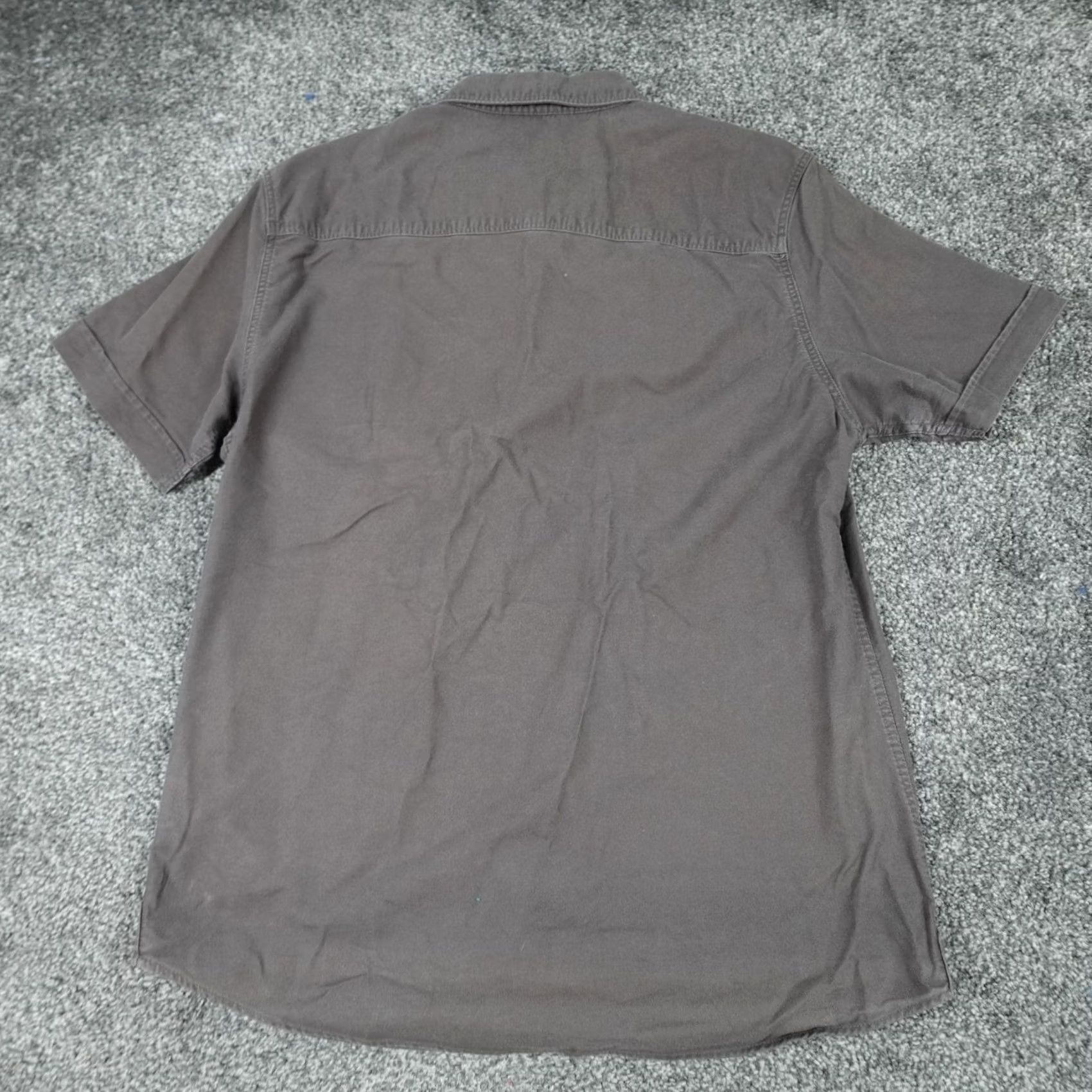 Allsaints Allsaints Shirt Green Short Sleeve Size Medium 100% Cotton Men's Button Up Size US M / EU 48-50 / 2 - 6 Thumbnail