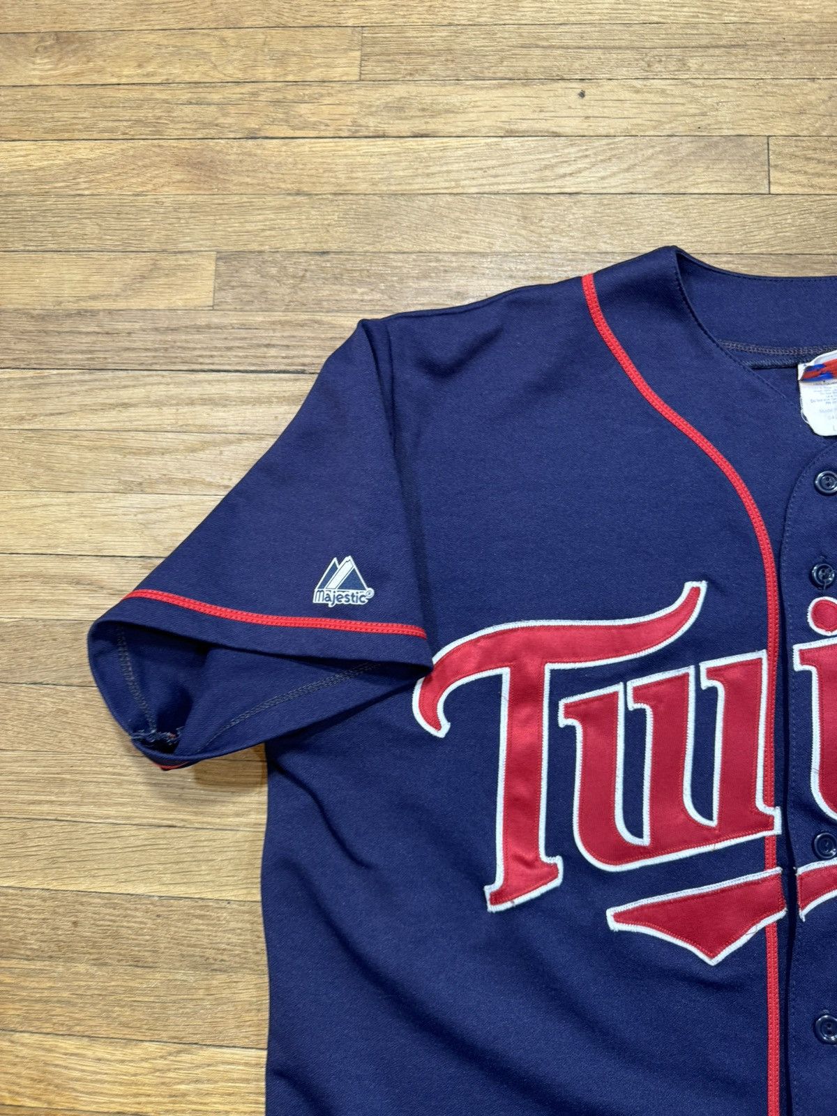 MLB × Majestic Vintage Minnesota Twins Jersey Size US L / EU 52-54 / 3 - 5 Thumbnail